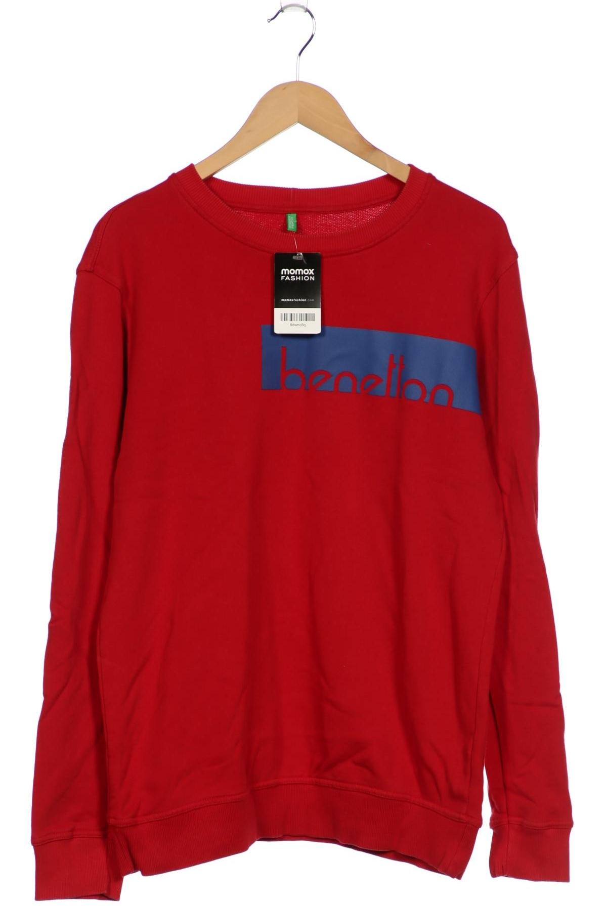 

United Colors OF Benetton Herren Sweatshirt, rot, Gr. 52