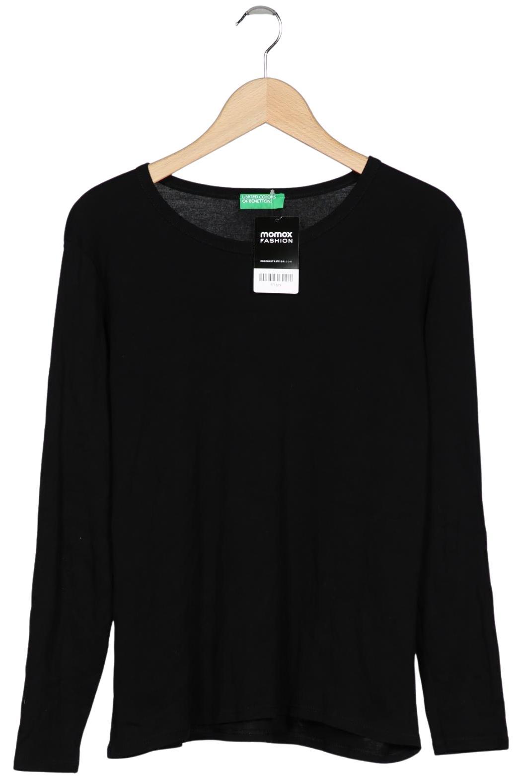 

United Colors OF Benetton Damen Langarmshirt, schwarz, Gr. 44
