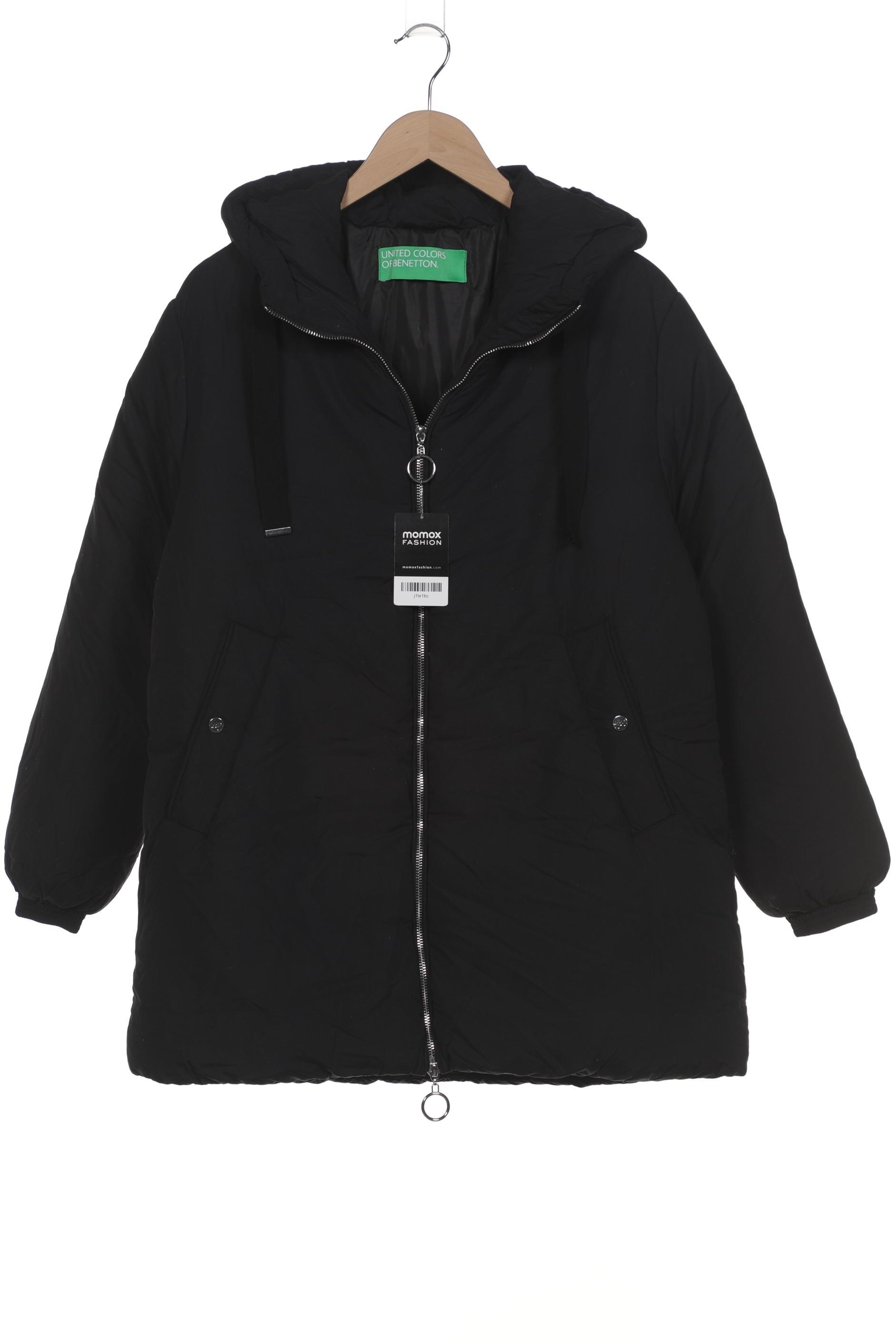 

United Colors OF Benetton Damen Mantel, schwarz, Gr. 38