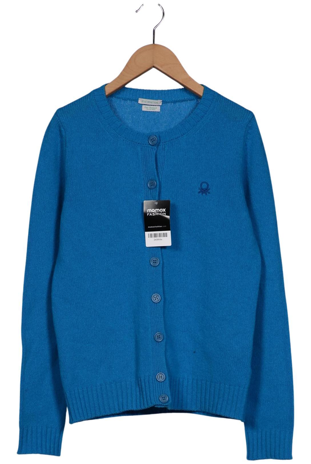 

United Colors OF Benetton Damen Strickjacke, blau, Gr. 36