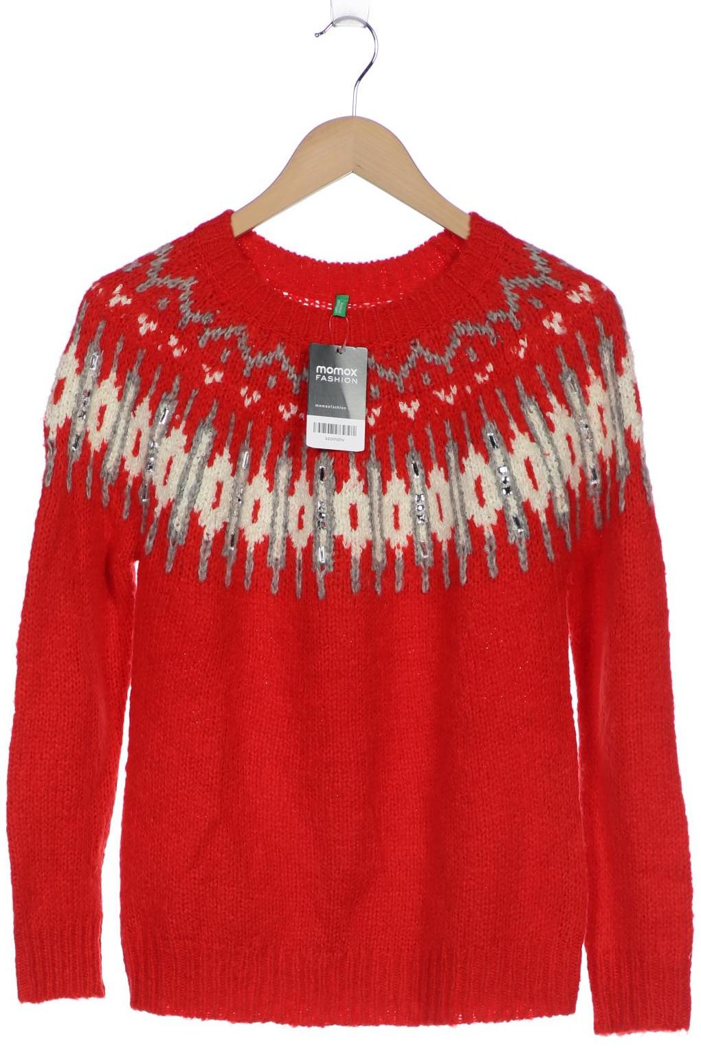 

United Colors OF Benetton Damen Pullover, rot, Gr. 38