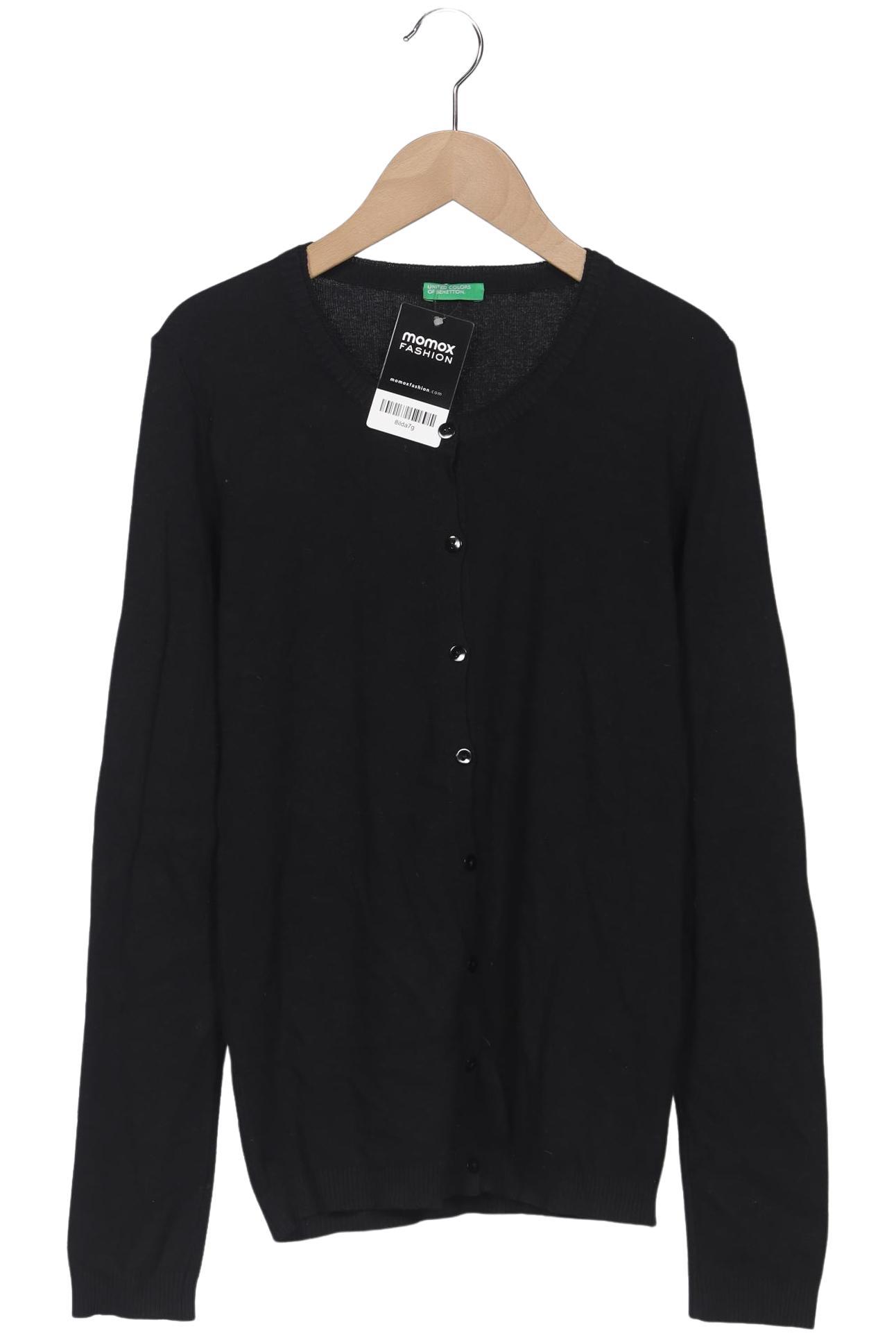 

United Colors OF Benetton Damen Strickjacke, schwarz, Gr. 38