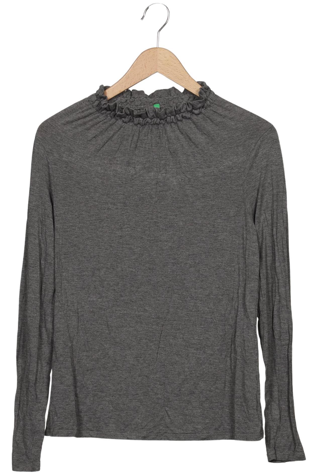 

United Colors OF Benetton Damen Langarmshirt, grau, Gr. 38