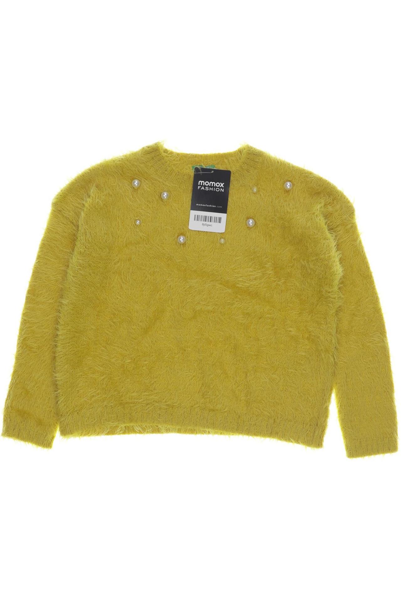 

United Colors OF Benetton Damen Pullover, gelb, Gr. 116