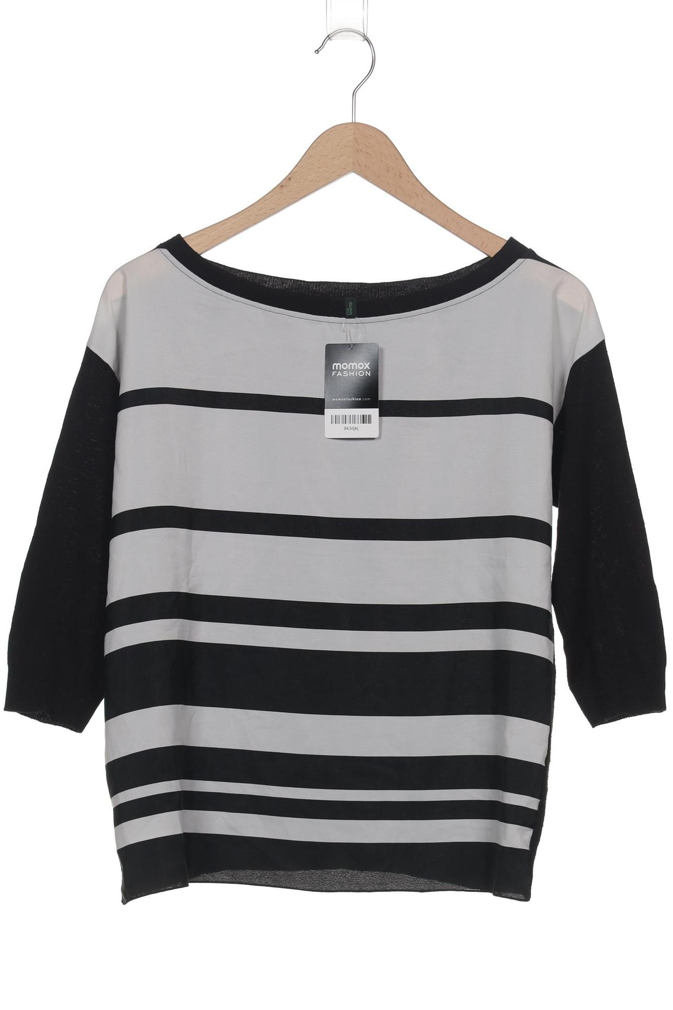 

United Colors OF Benetton Damen Langarmshirt, schwarz, Gr. 36