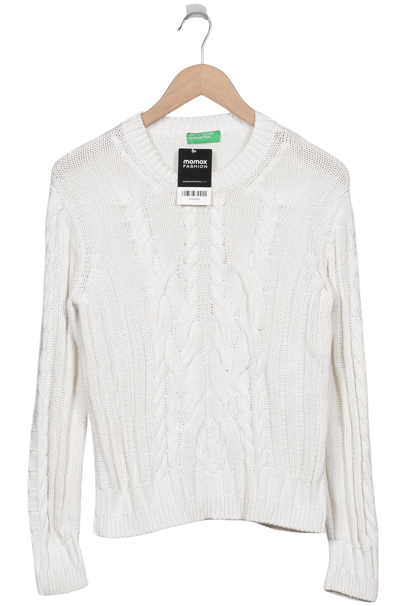 

United Colors OF Benetton Damen Pullover, weiß, Gr. 36