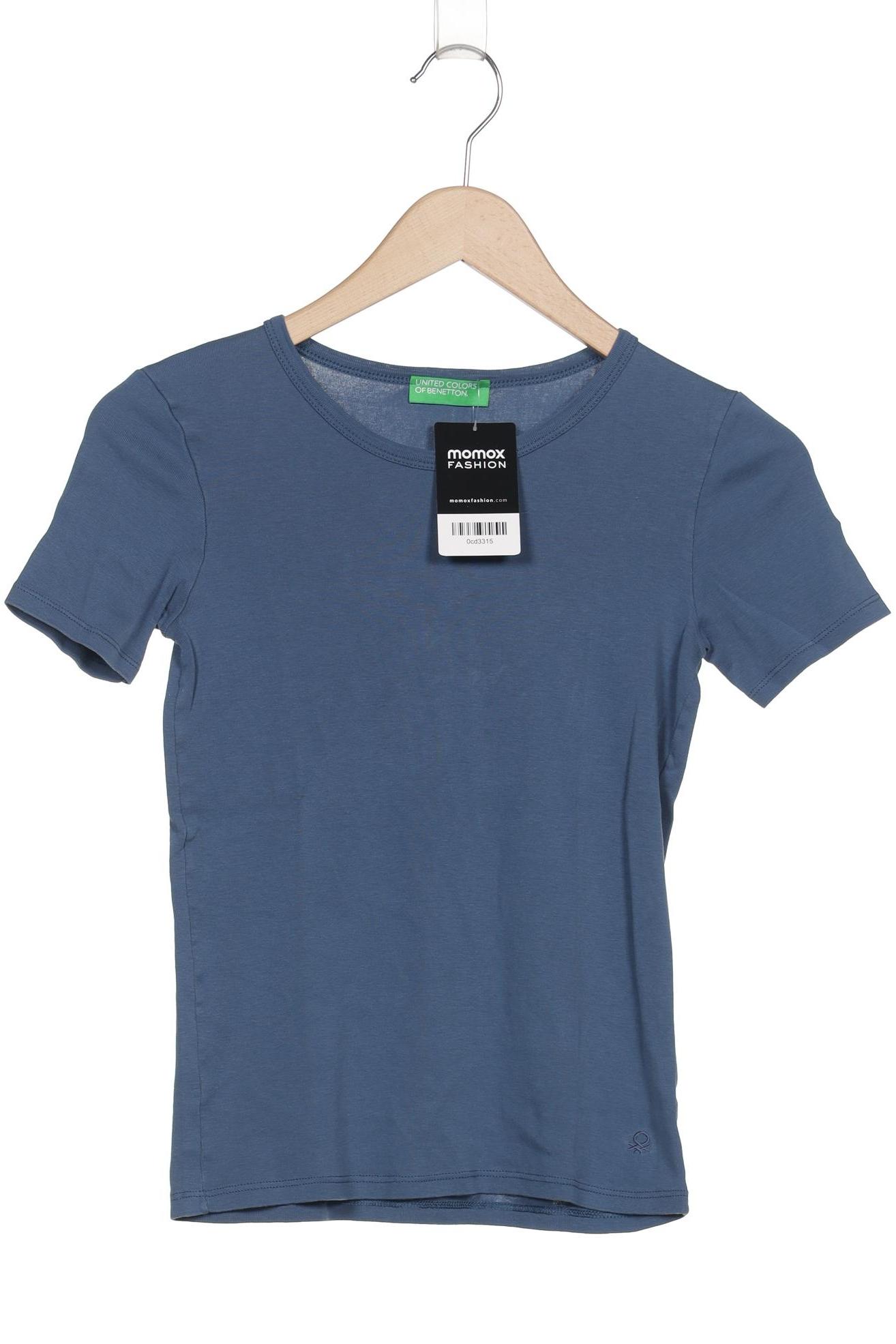 

United Colors OF Benetton Damen T-Shirt, blau, Gr. 34