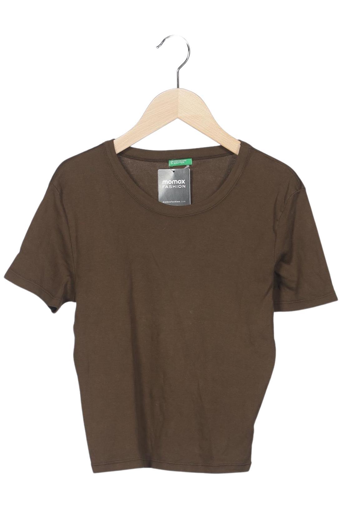 

United Colors OF Benetton Damen T-Shirt, braun, Gr. 36