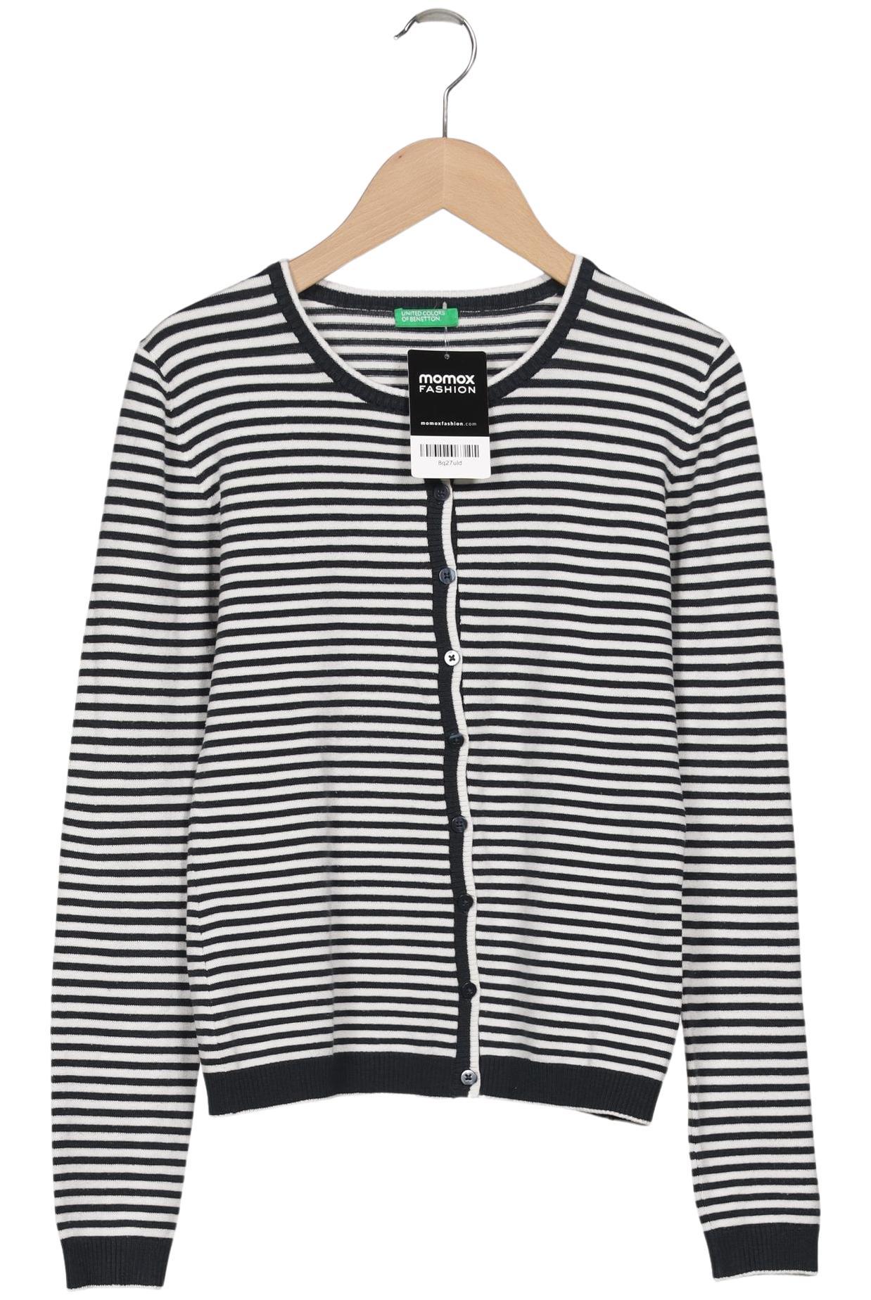 

United Colors OF Benetton Damen Strickjacke, weiß, Gr. 36