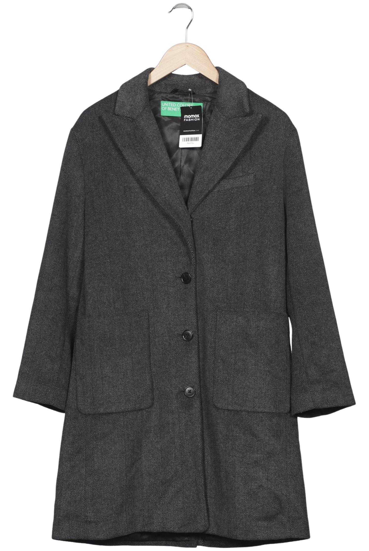 

United Colors OF Benetton Damen Mantel, grau, Gr. 36