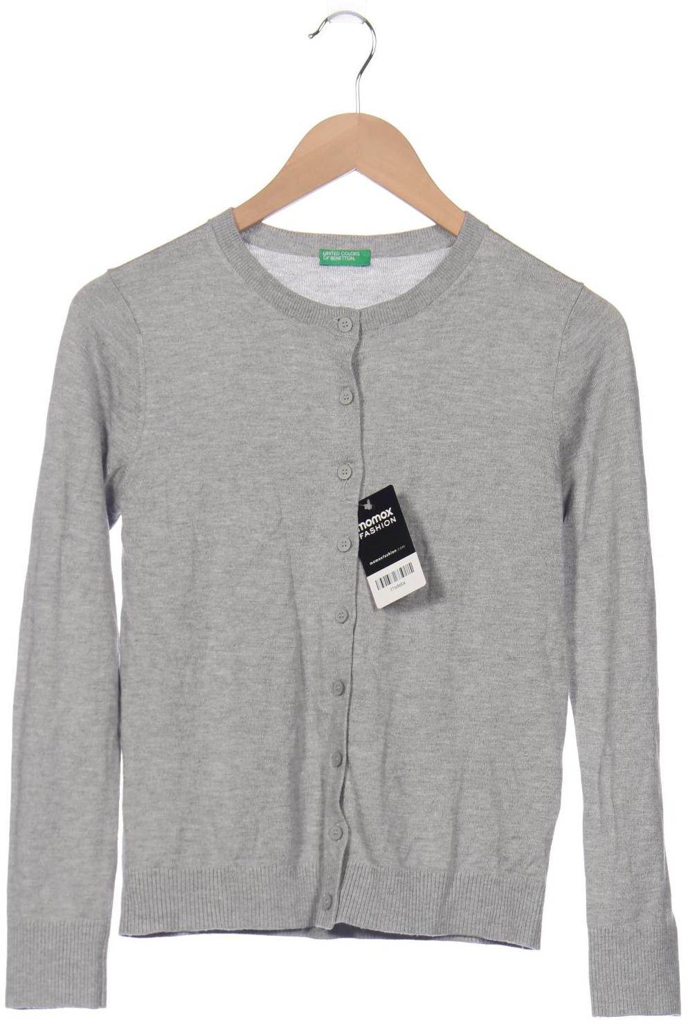 

UNITED COLORS OF BENETTON Damen Strickjacke, grau