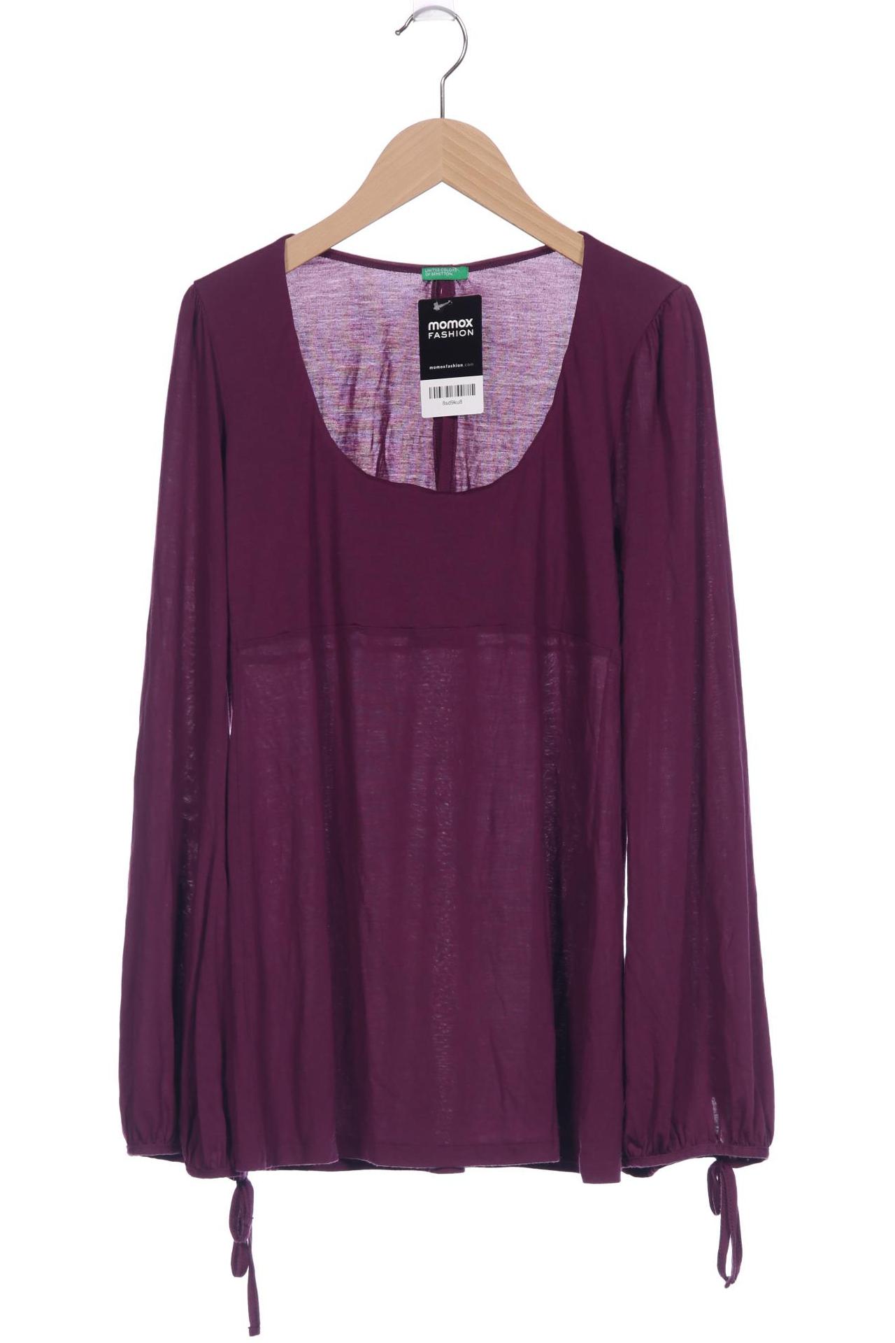 

United Colors OF Benetton Damen Langarmshirt, bordeaux, Gr. 38