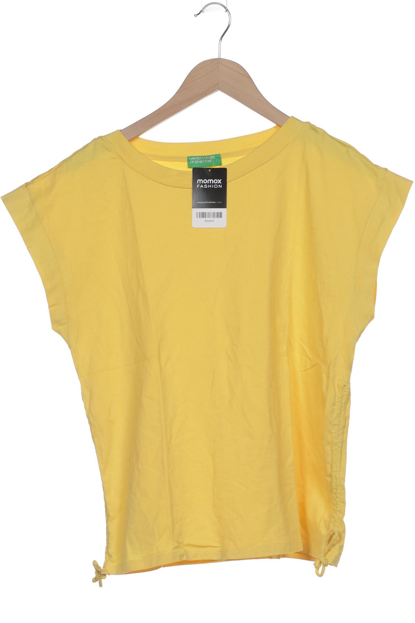 

United Colors OF Benetton Damen T-Shirt, gelb, Gr. 44