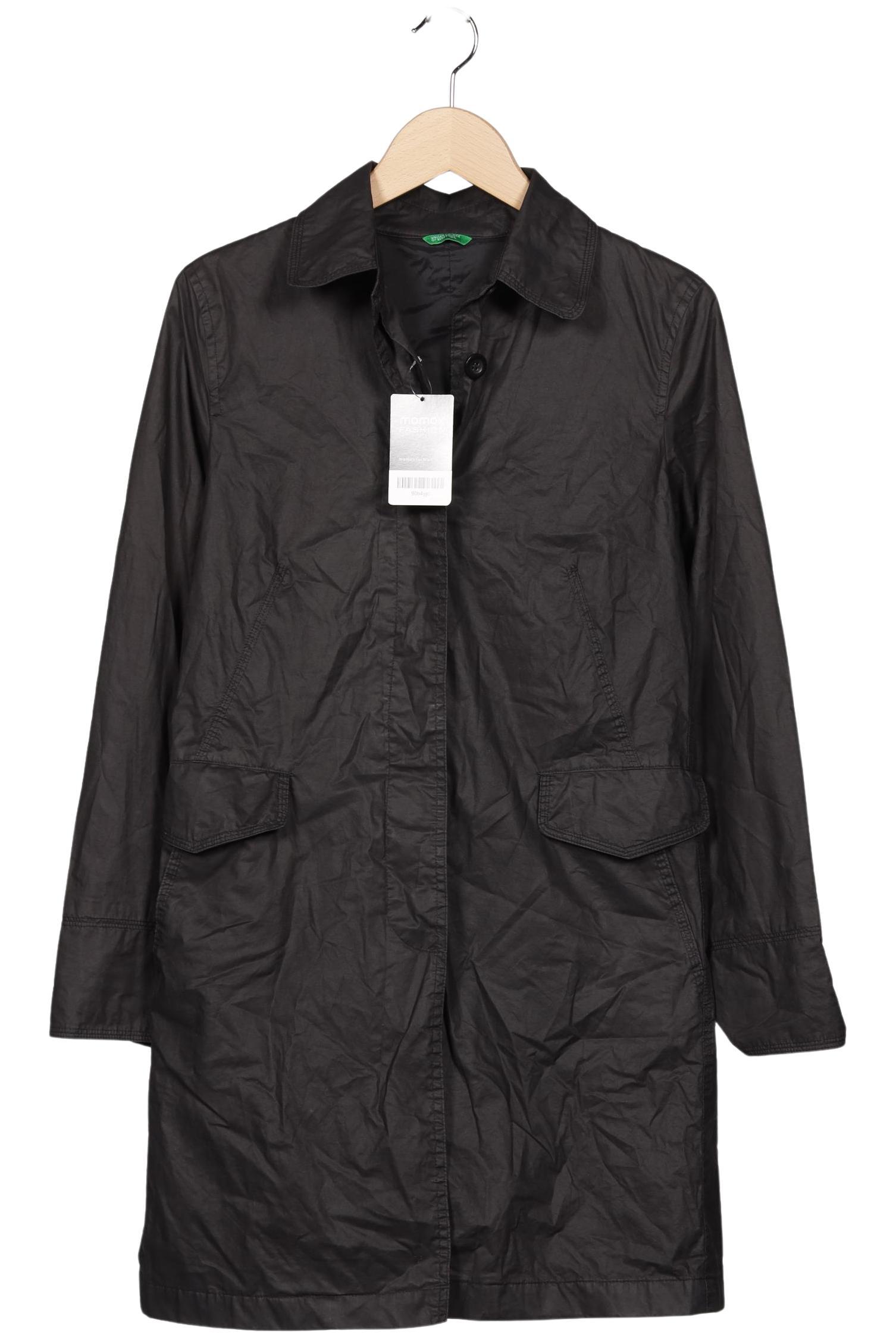 

United Colors OF Benetton Damen Mantel, schwarz, Gr. 34