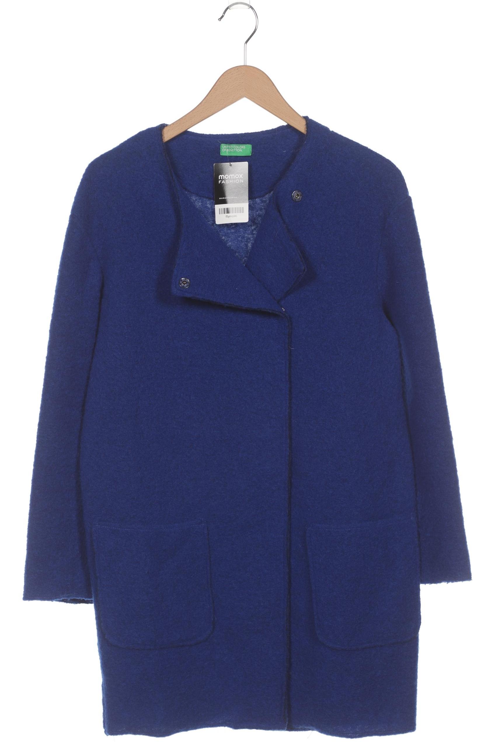 

United Colors OF Benetton Damen Mantel, blau, Gr. 36