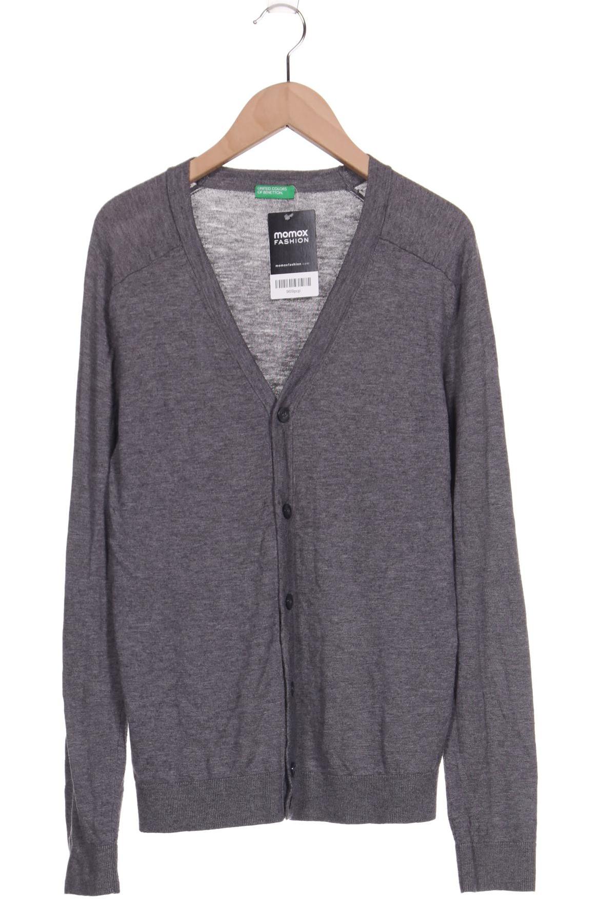 

UNITED COLORS OF BENETTON Herren Strickjacke, grau
