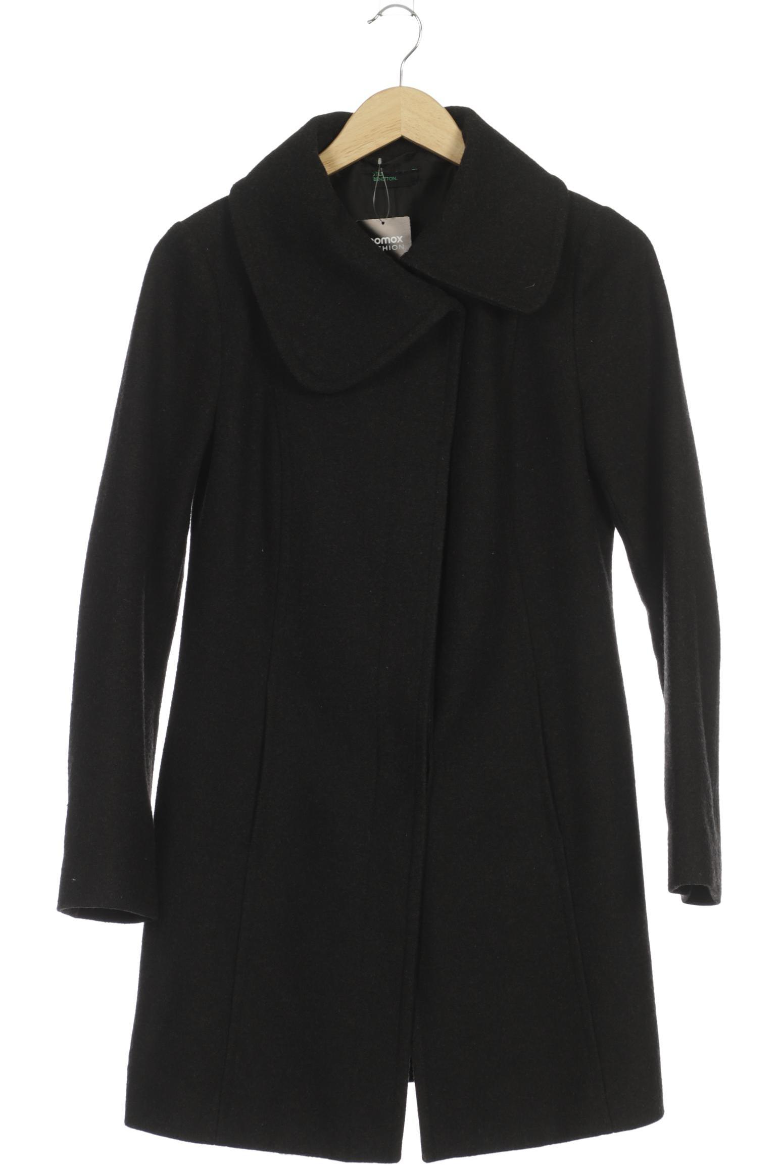 

United Colors OF Benetton Damen Mantel, schwarz, Gr. 42