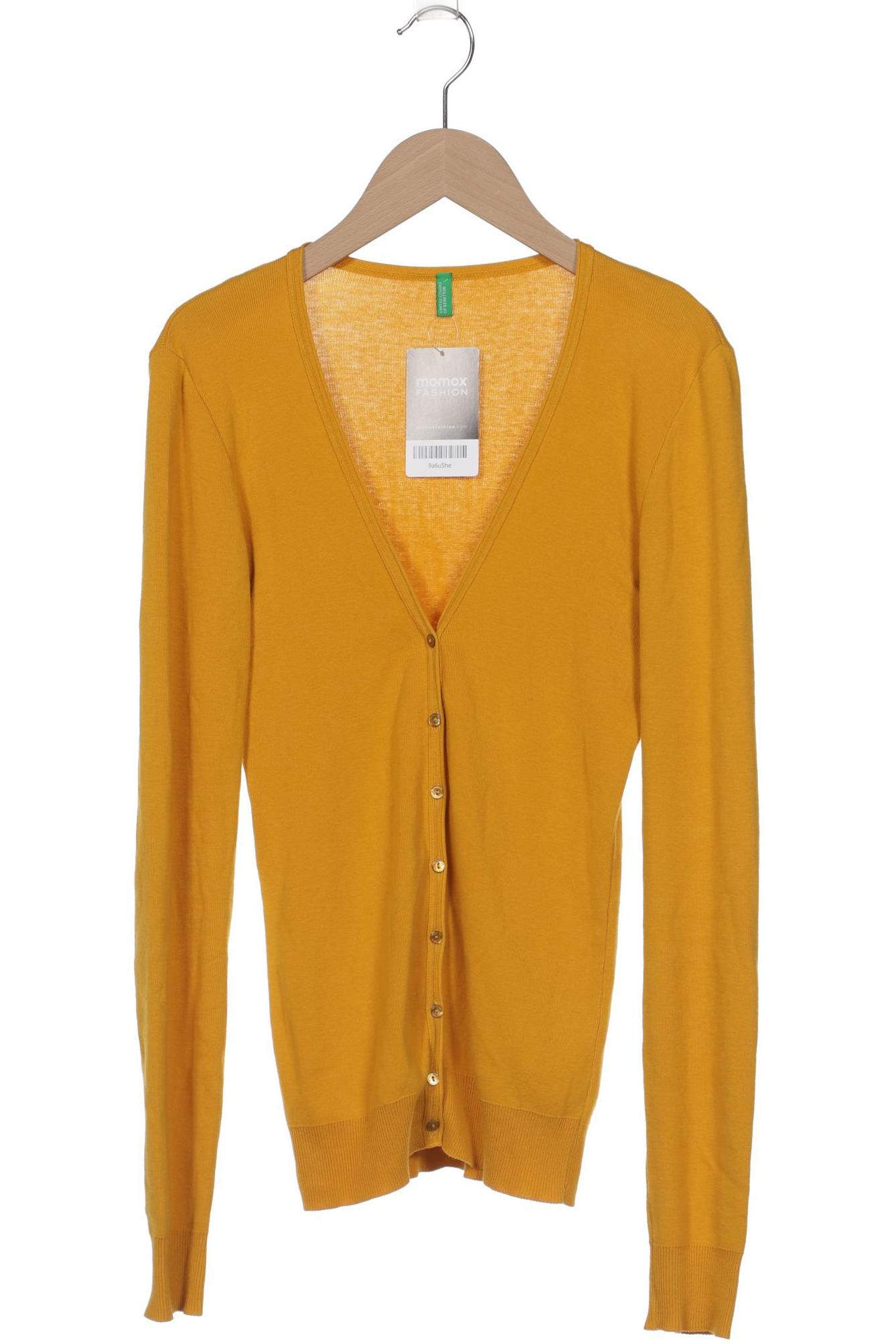 

United Colors OF Benetton Damen Strickjacke, orange, Gr. 32