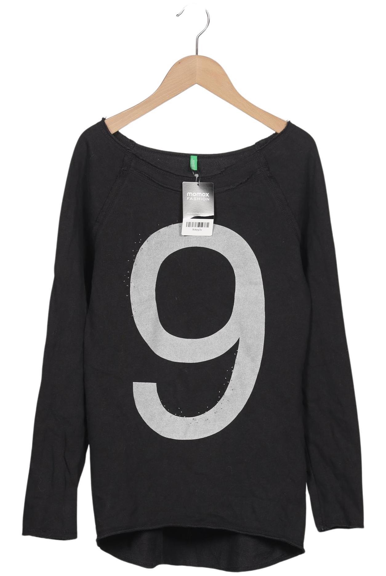 

United Colors OF Benetton Damen Sweatshirt, schwarz, Gr. 34