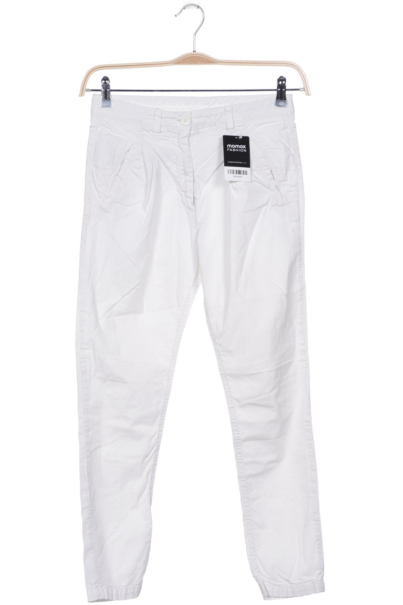 

United Colors OF Benetton Damen Stoffhose, weiß, Gr. 38