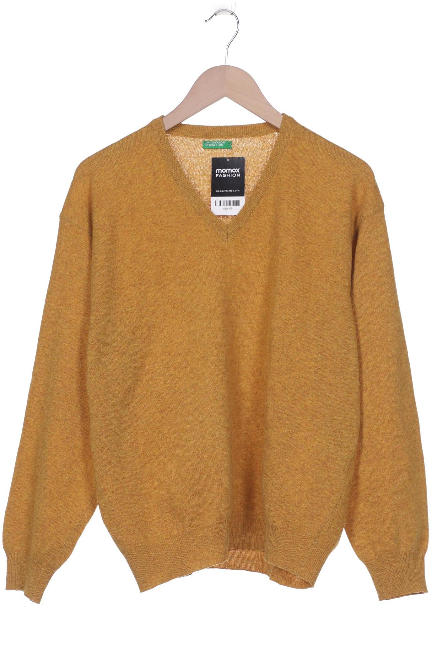 

United Colors OF Benetton Damen Pullover, gelb, Gr. 42