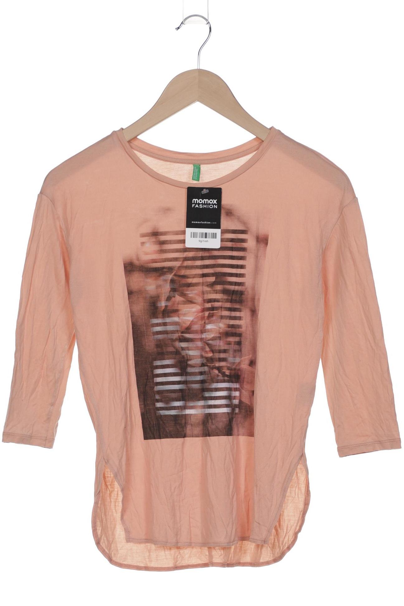 

United Colors OF Benetton Damen Langarmshirt, beige, Gr. 34