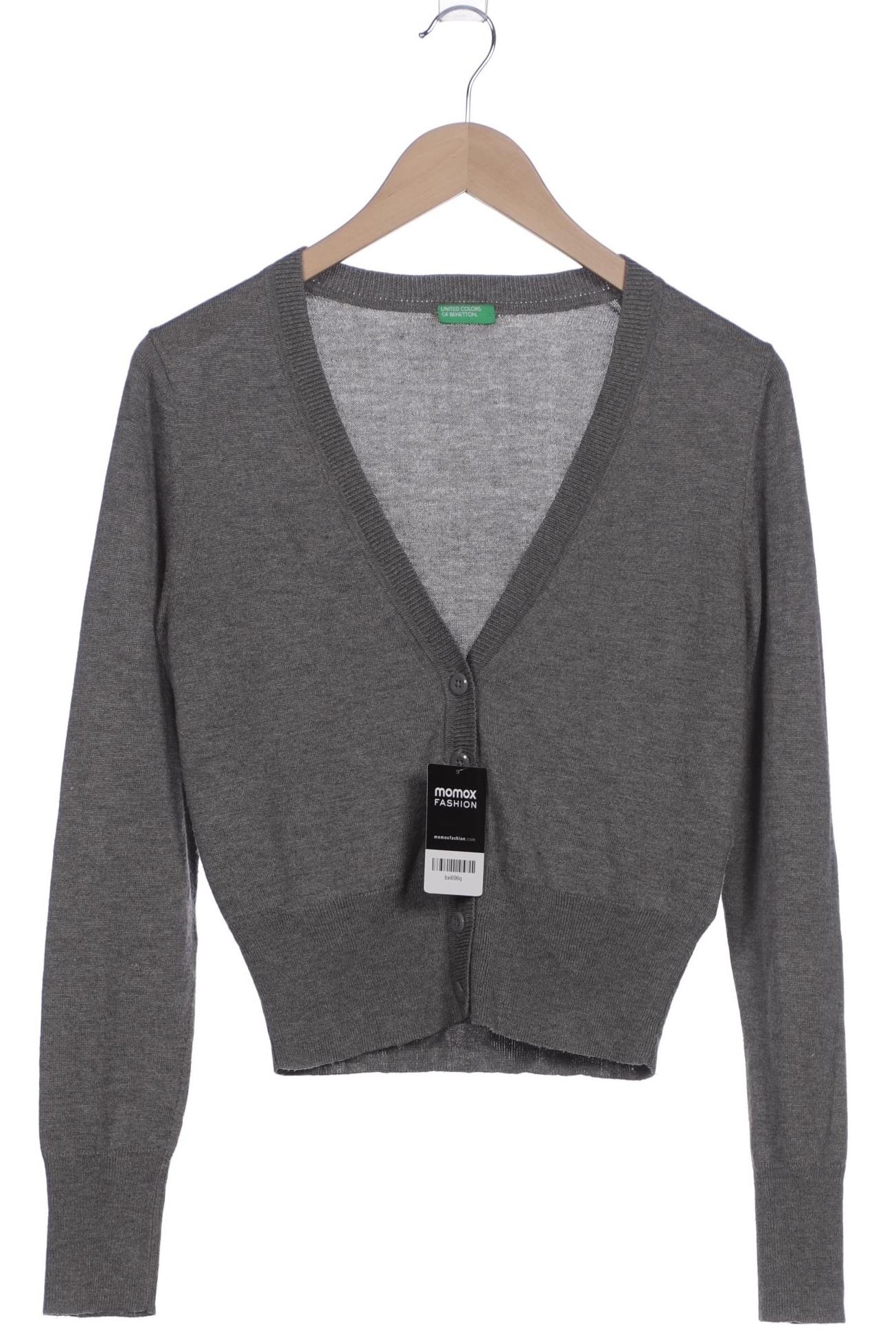 

United Colors OF Benetton Damen Strickjacke, grau, Gr. 38