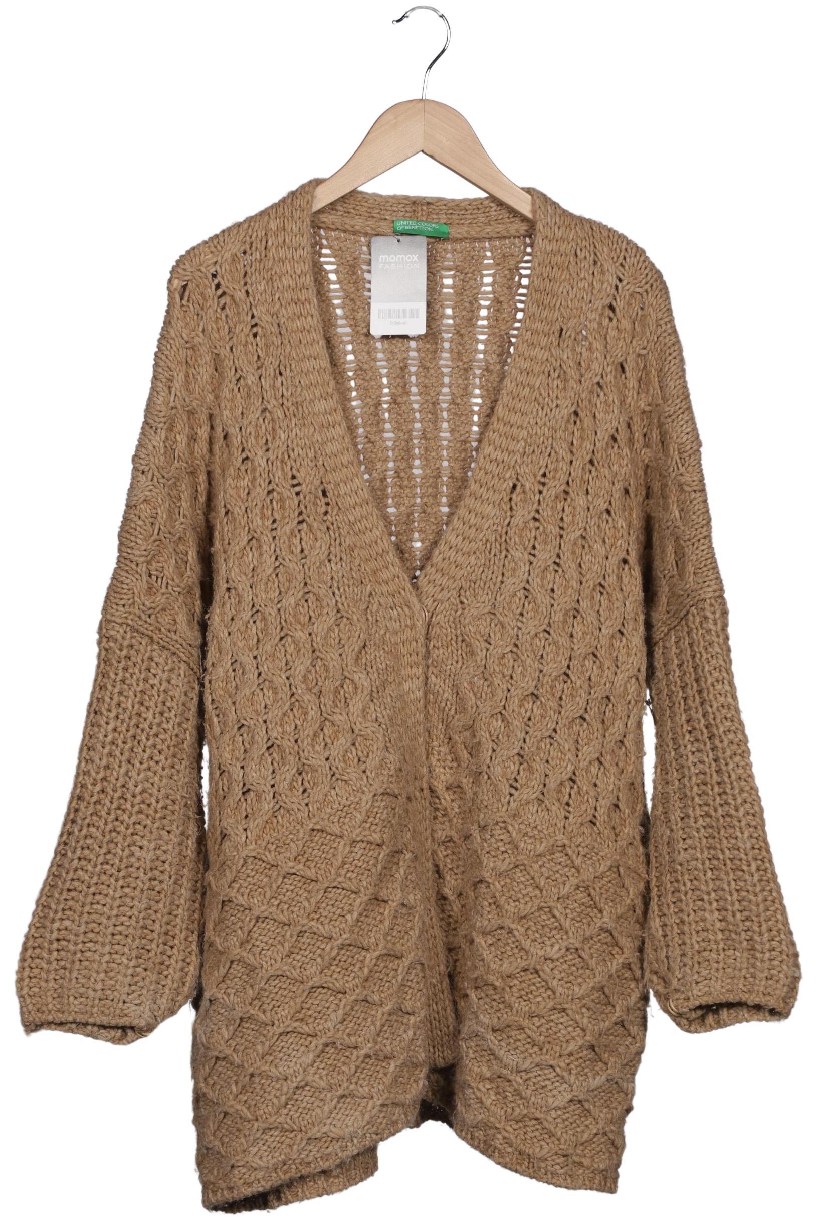 

United Colors OF Benetton Damen Strickjacke, beige, Gr. 46