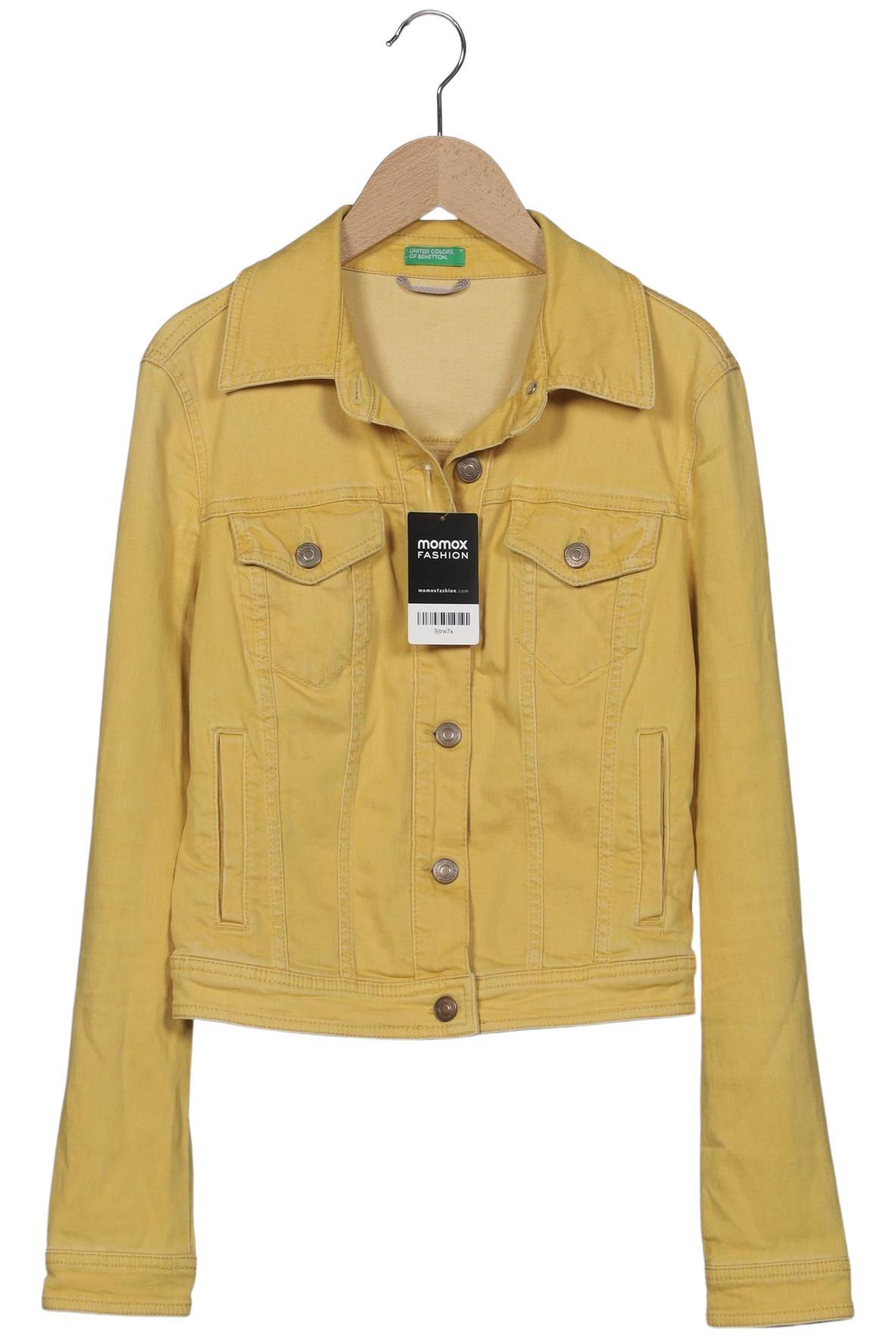 

United Colors OF Benetton Damen Jacke, gelb, Gr. 34