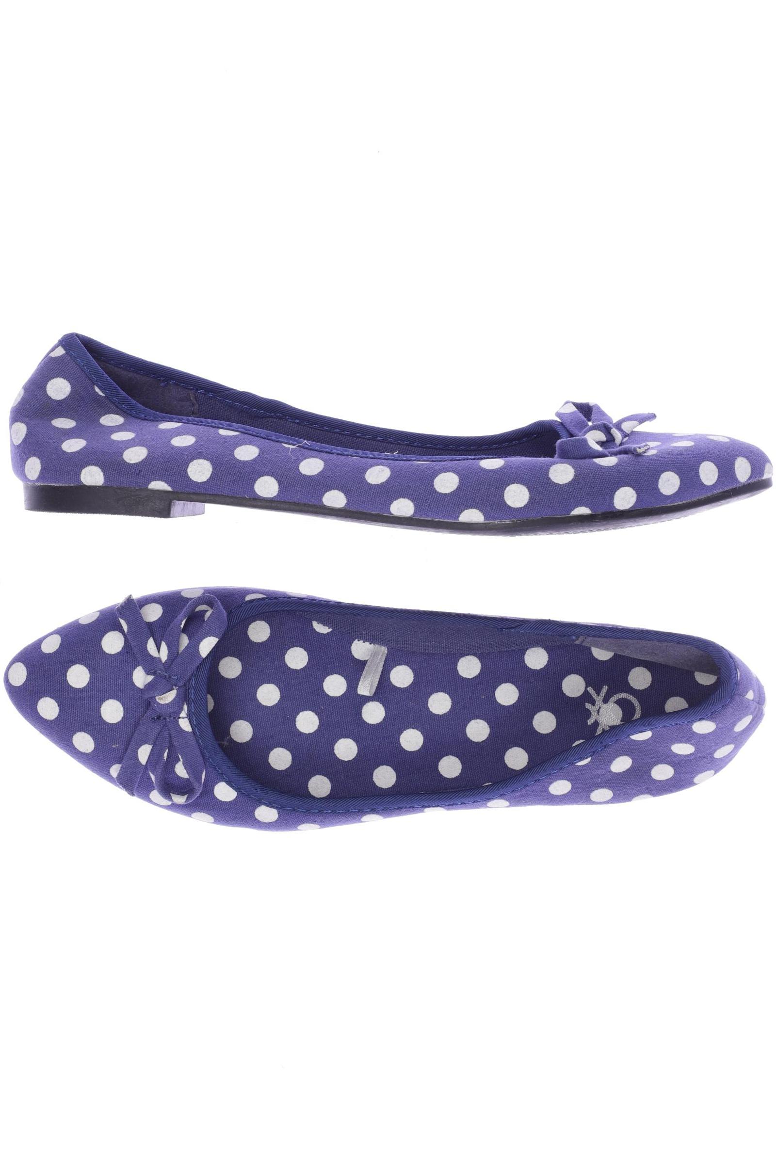 

United Colors OF Benetton Damen Ballerinas, blau, Gr. 37