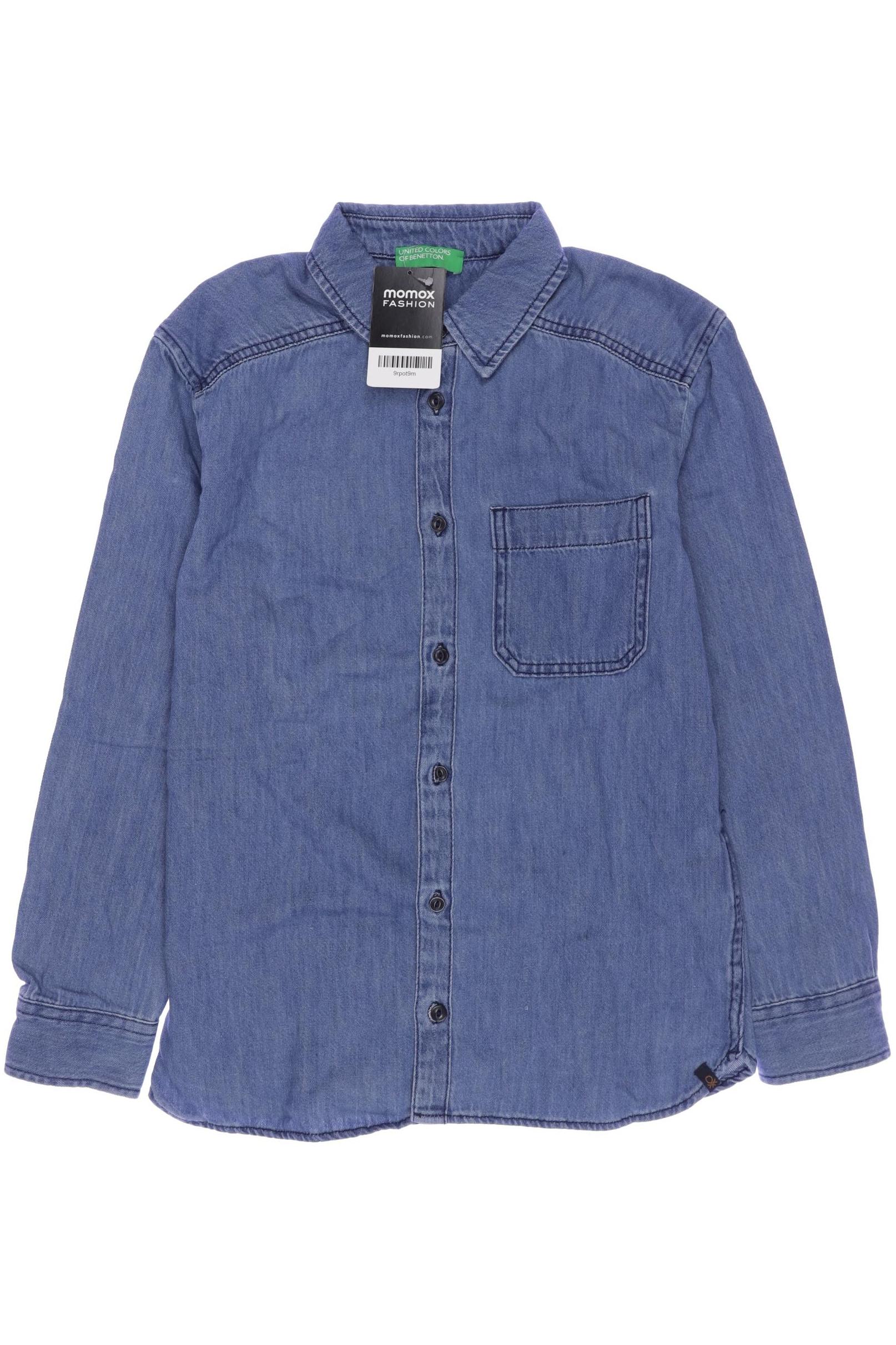 

United Colors OF Benetton Herren Hemd, blau, Gr. 140