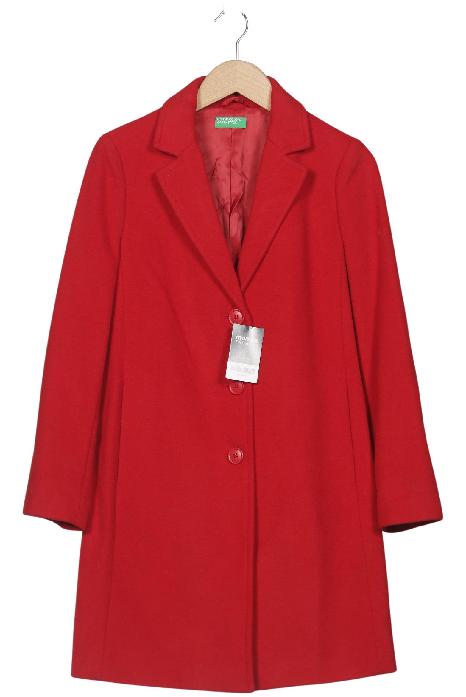 

United Colors OF Benetton Damen Mantel, rot, Gr. 32