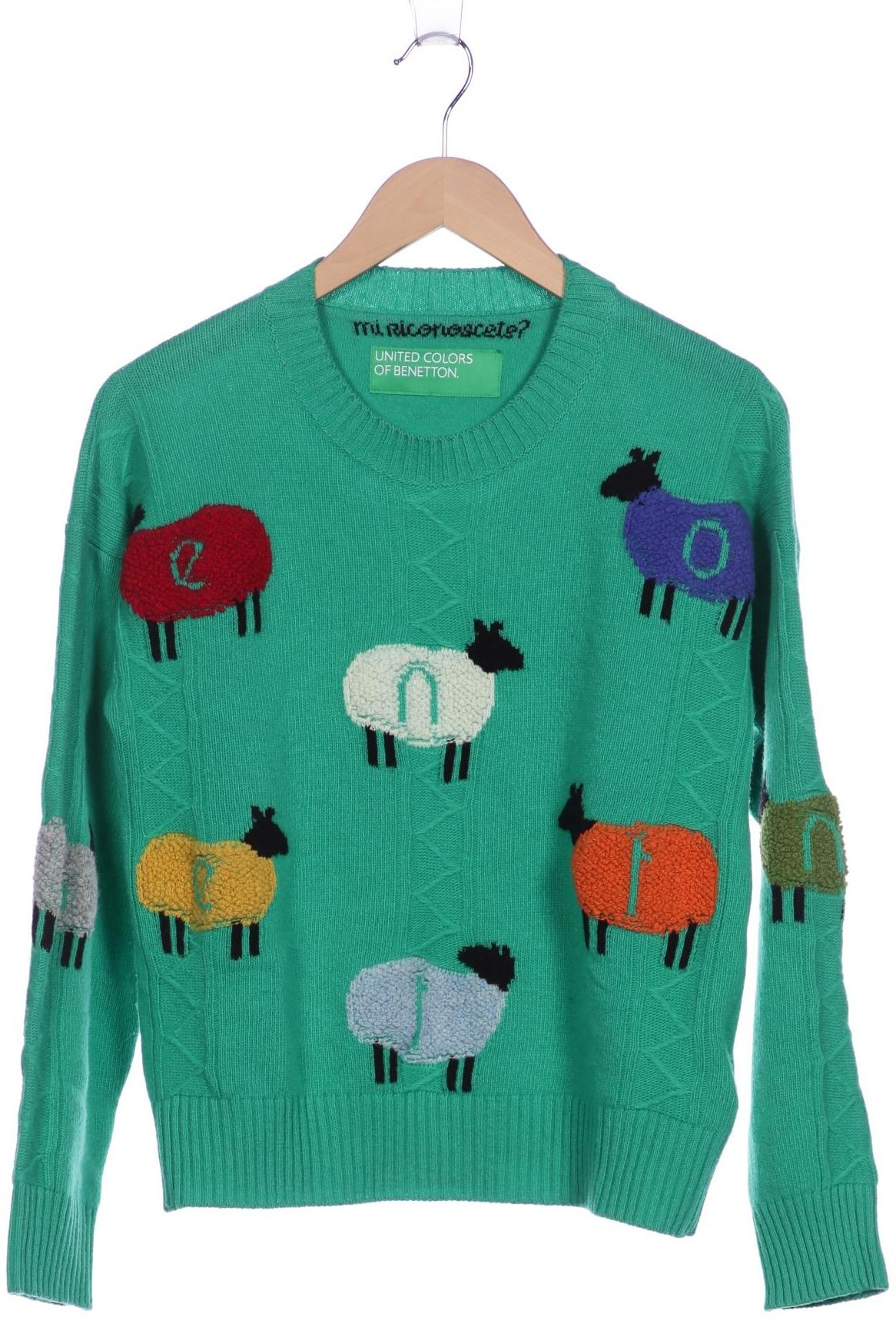 

United Colors OF Benetton Damen Pullover, grün, Gr. 42