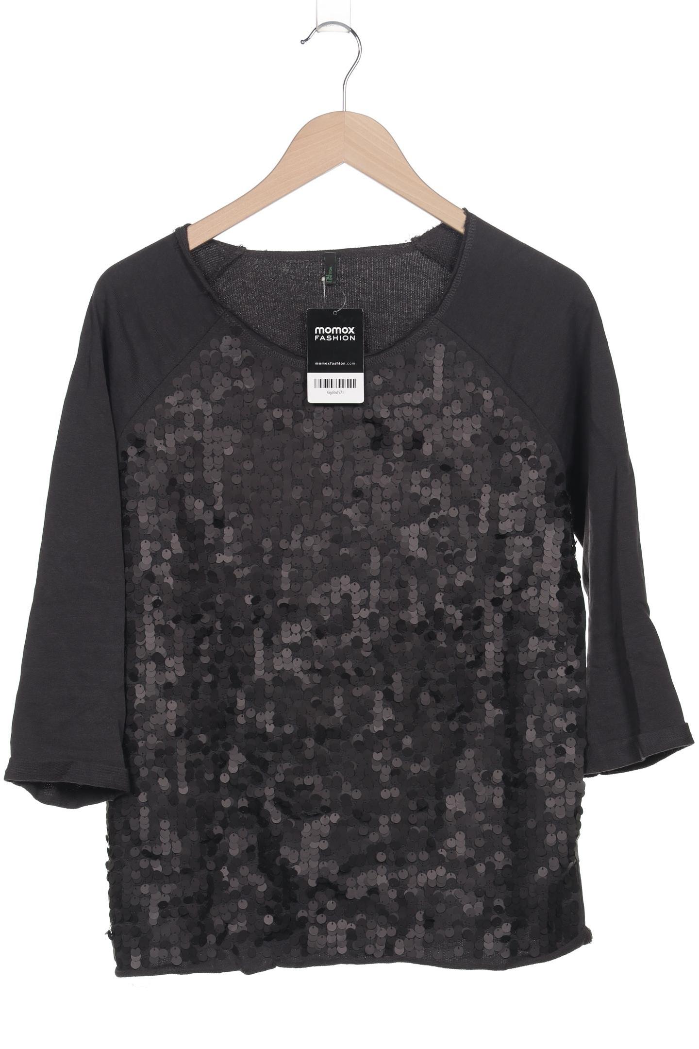 

United Colors OF Benetton Damen Sweatshirt, schwarz, Gr. 36