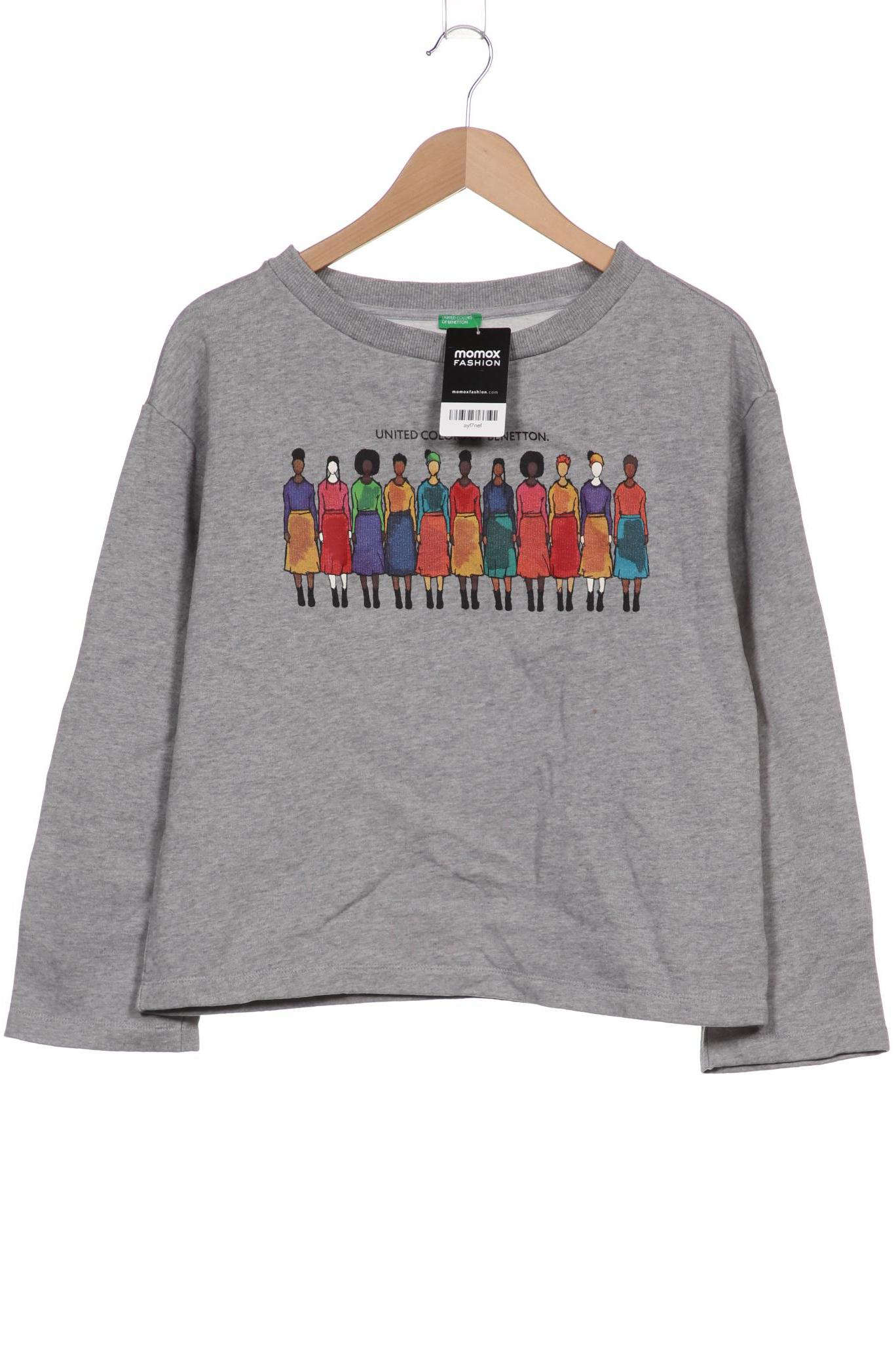 

UNITED COLORS OF BENETTON Damen Sweatshirt, grau