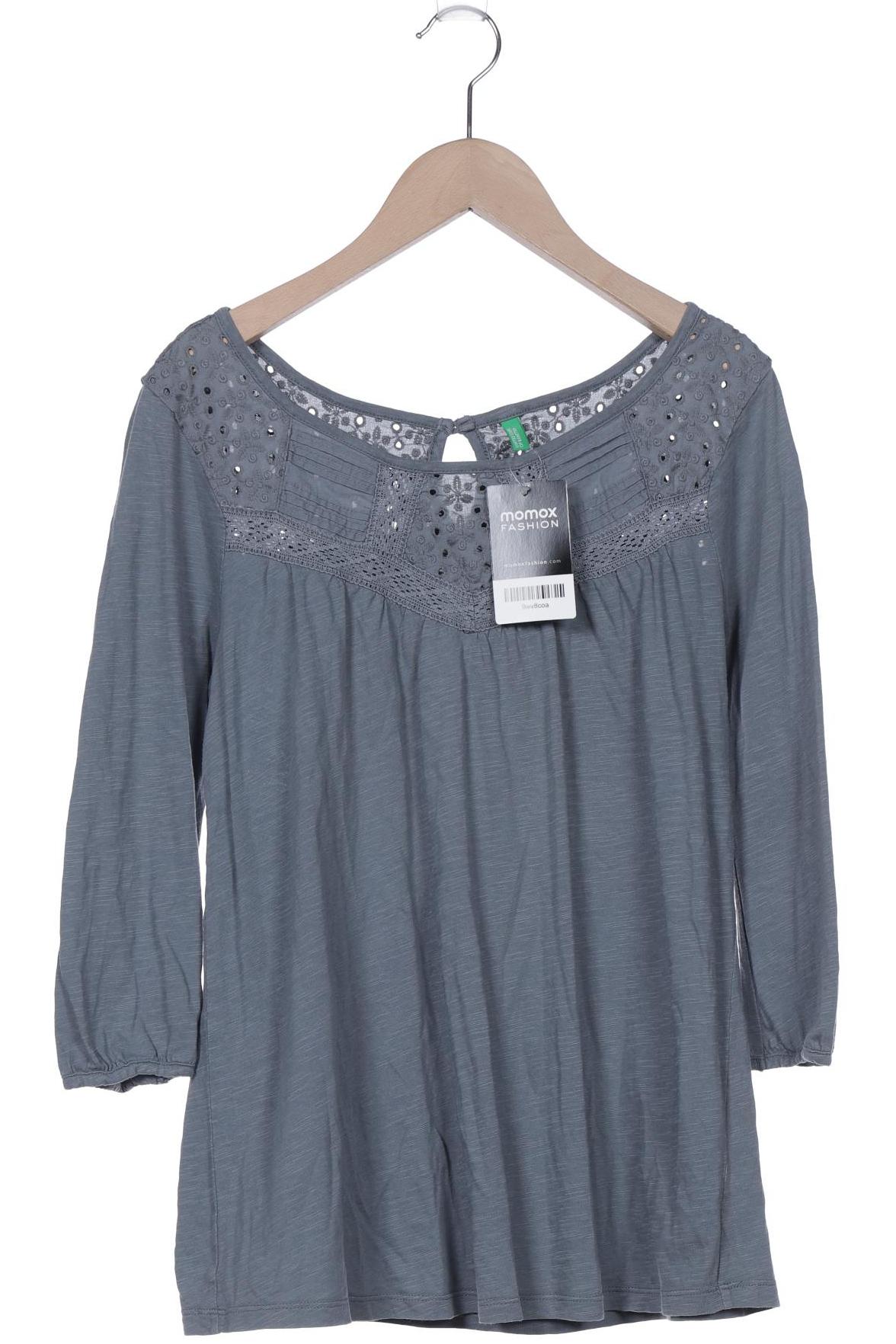 

United Colors OF Benetton Damen Langarmshirt, grau, Gr. 36