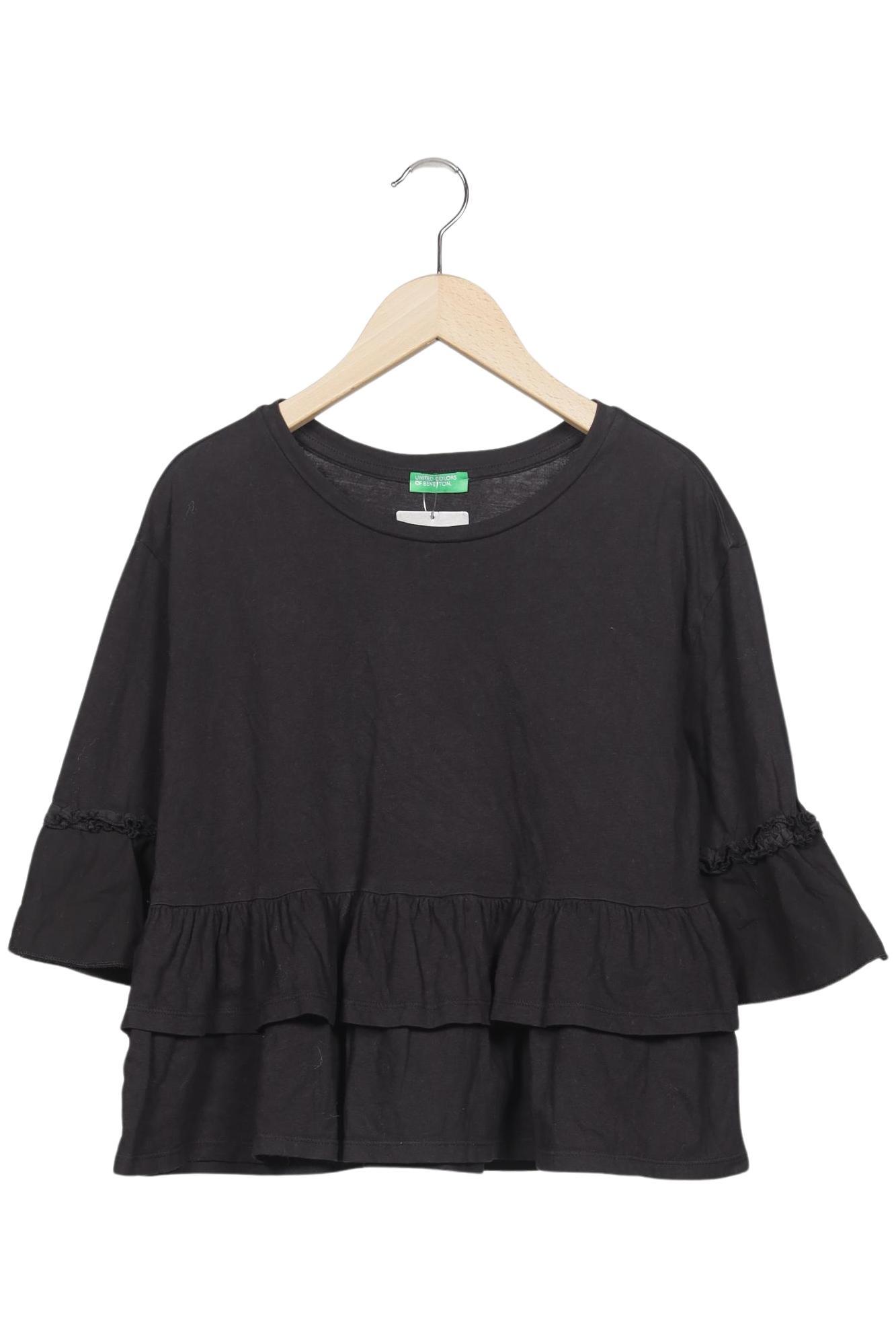 

United Colors OF Benetton Damen T-Shirt, schwarz, Gr. 34