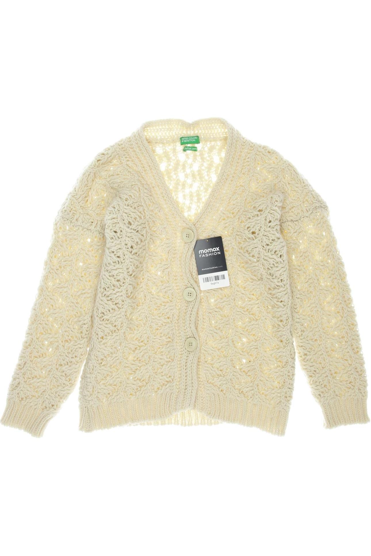 

United Colors OF Benetton Damen Strickjacke, beige, Gr. 122