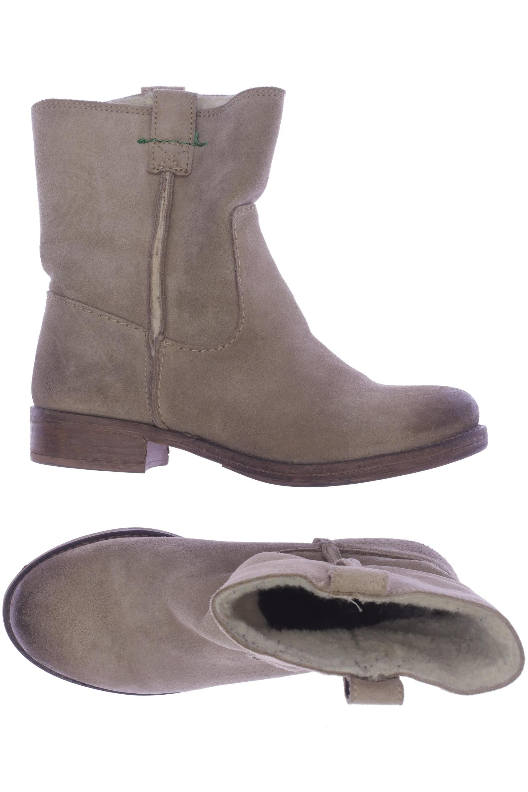 Thumbnail - United Colors OF Benetton Damen Stiefelette, beige, Gr. 37