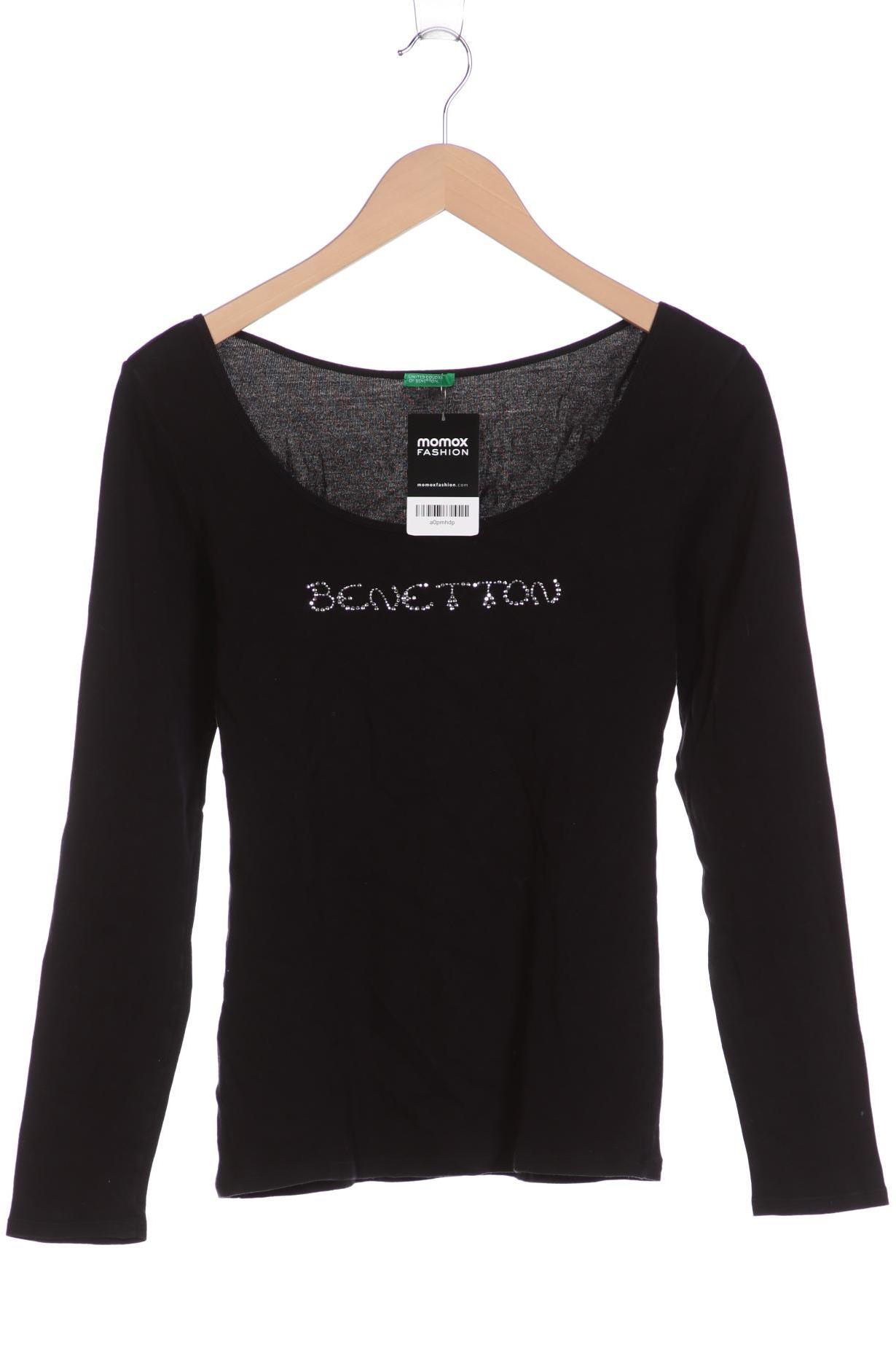 

UNITED COLORS OF BENETTON Damen Langarmshirt, schwarz