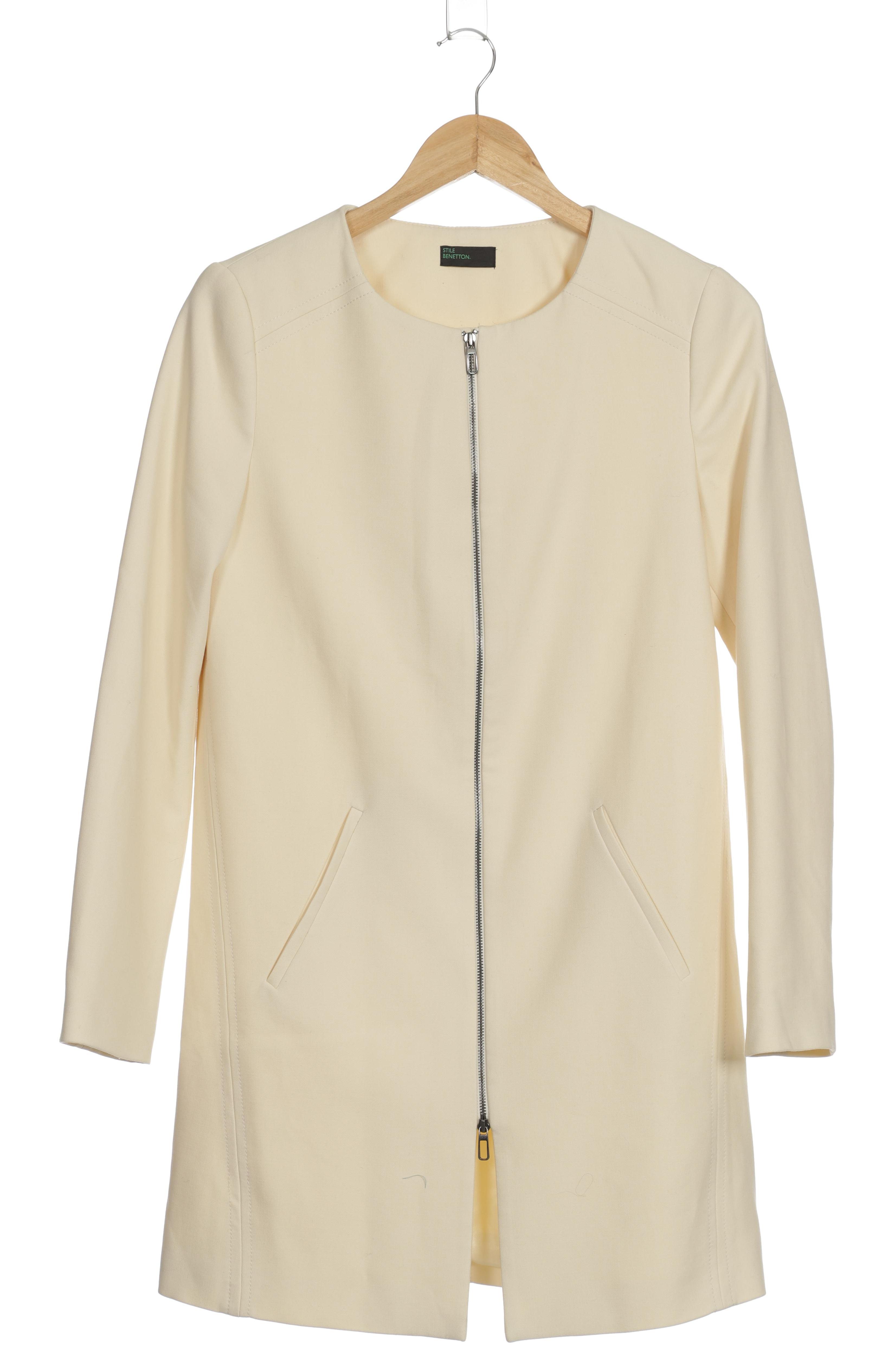 

United Colors OF Benetton Damen Mantel, gelb, Gr. 34