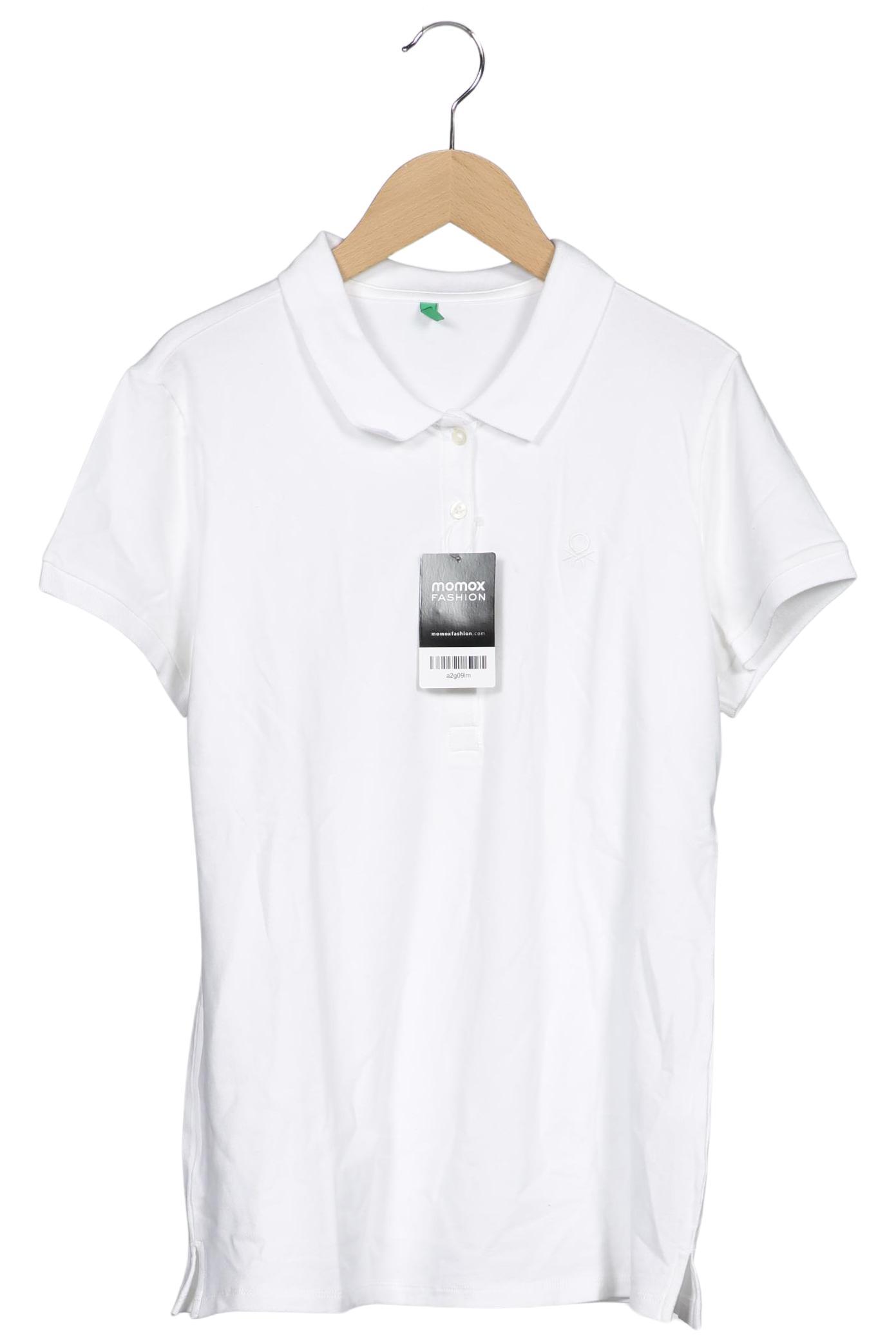 

United Colors OF Benetton Damen Poloshirt, weiß, Gr. 42