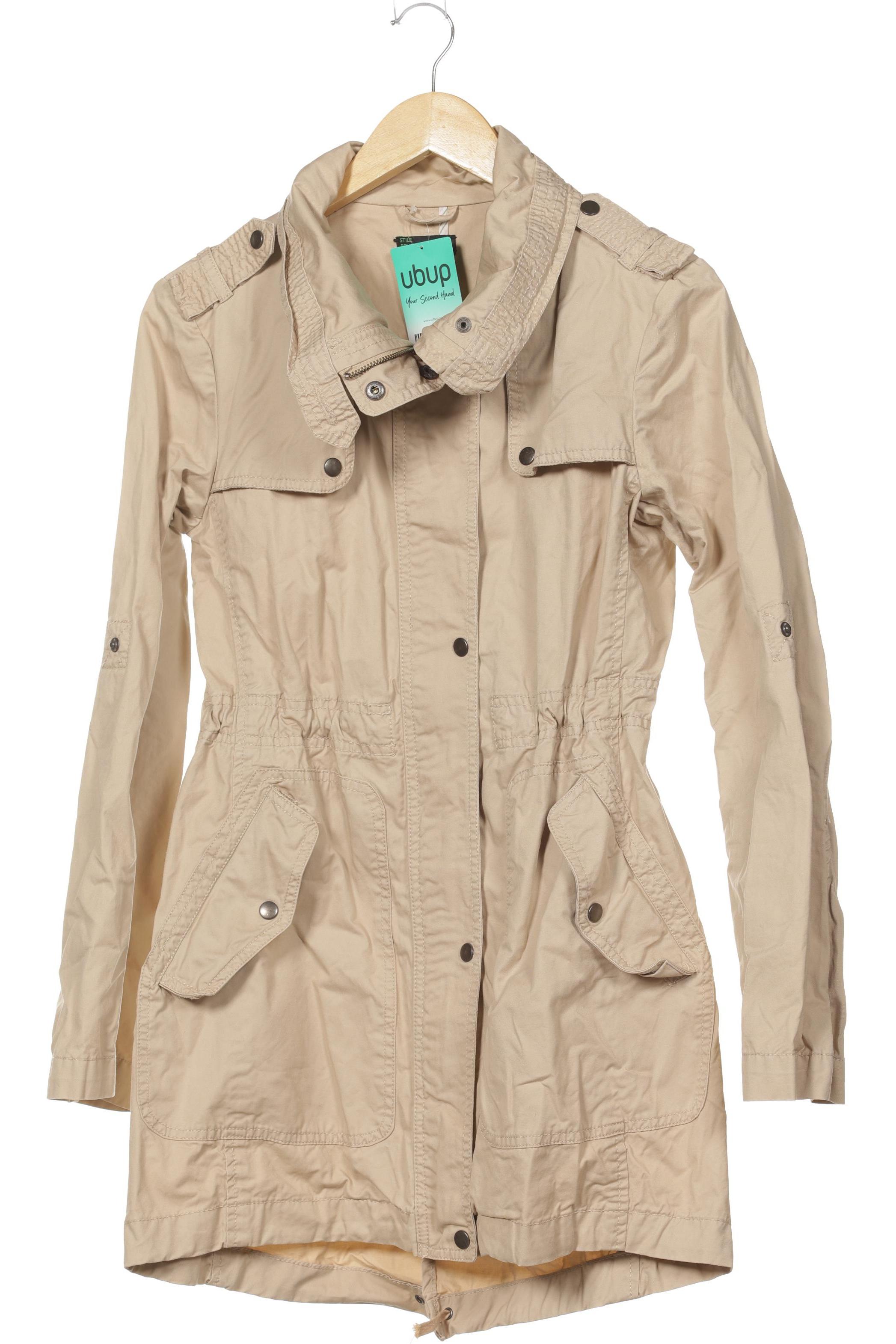 

United Colors OF Benetton Damen Mantel, silber, Gr. 40