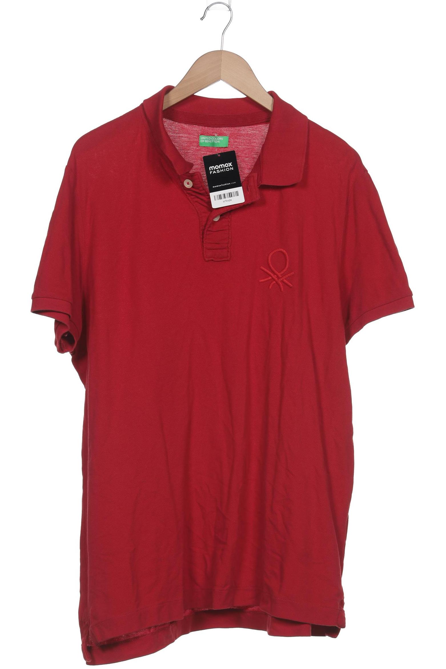

United Colors OF Benetton Herren Poloshirt, rot, Gr. 56