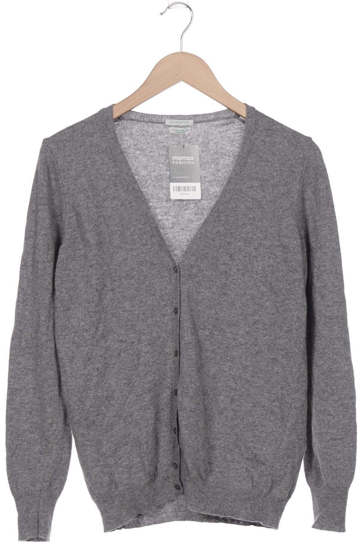 

UNITED COLORS OF BENETTON Damen Strickjacke, grau