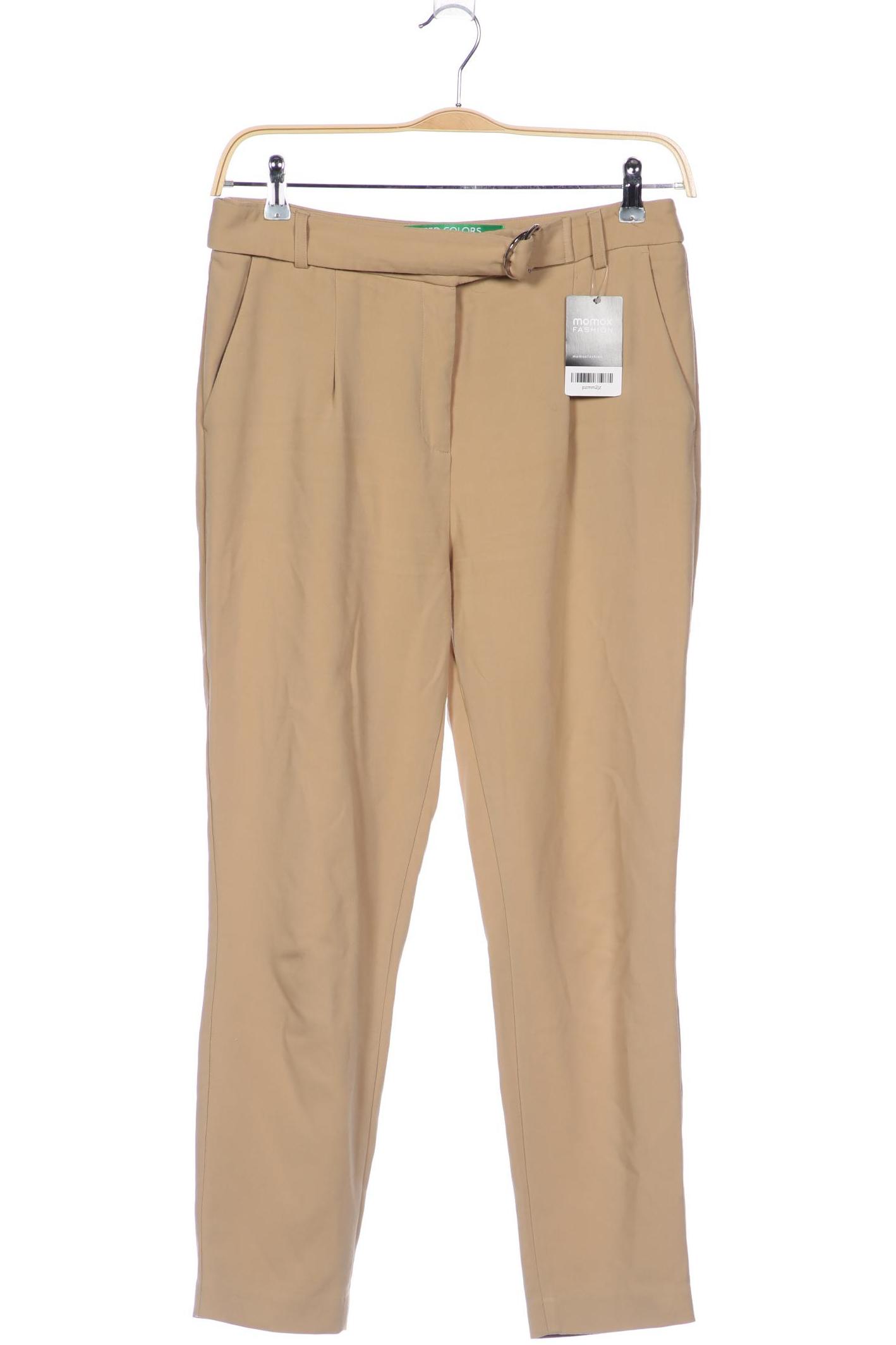 

United Colors OF Benetton Damen Stoffhose, beige, Gr. 38