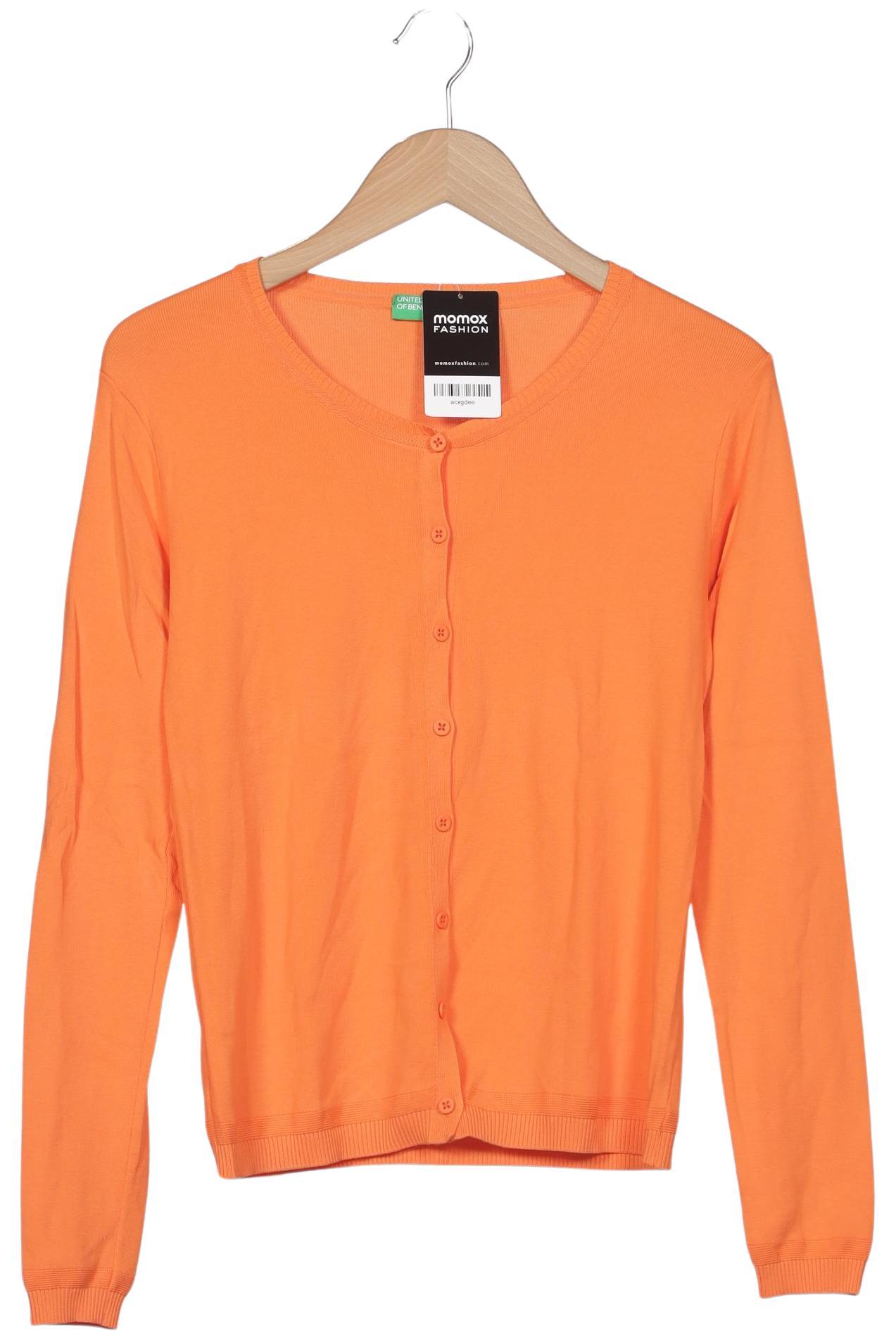 

United Colors OF Benetton Damen Strickjacke, orange, Gr. 34