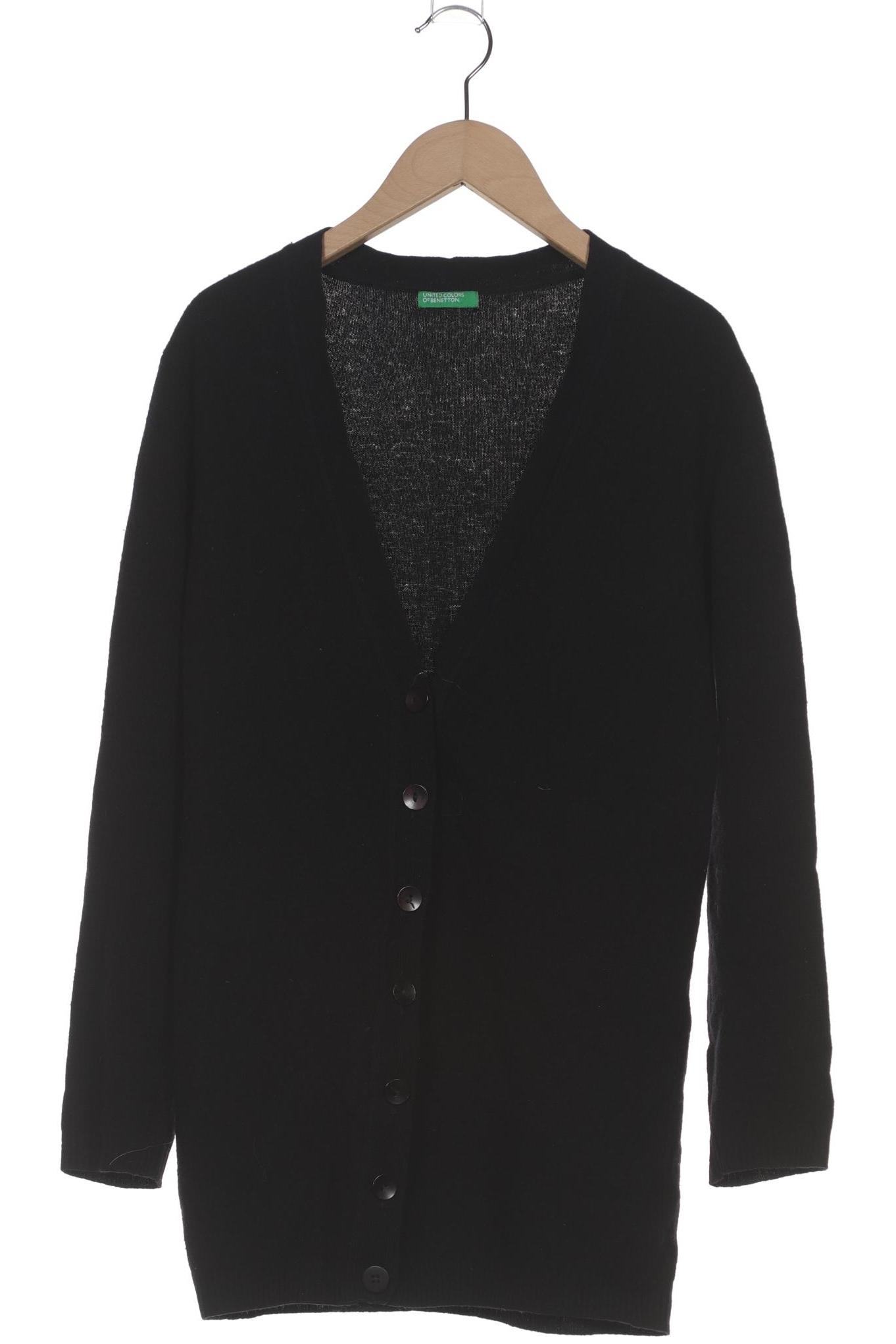 

United Colors OF Benetton Damen Strickjacke, schwarz, Gr. 38