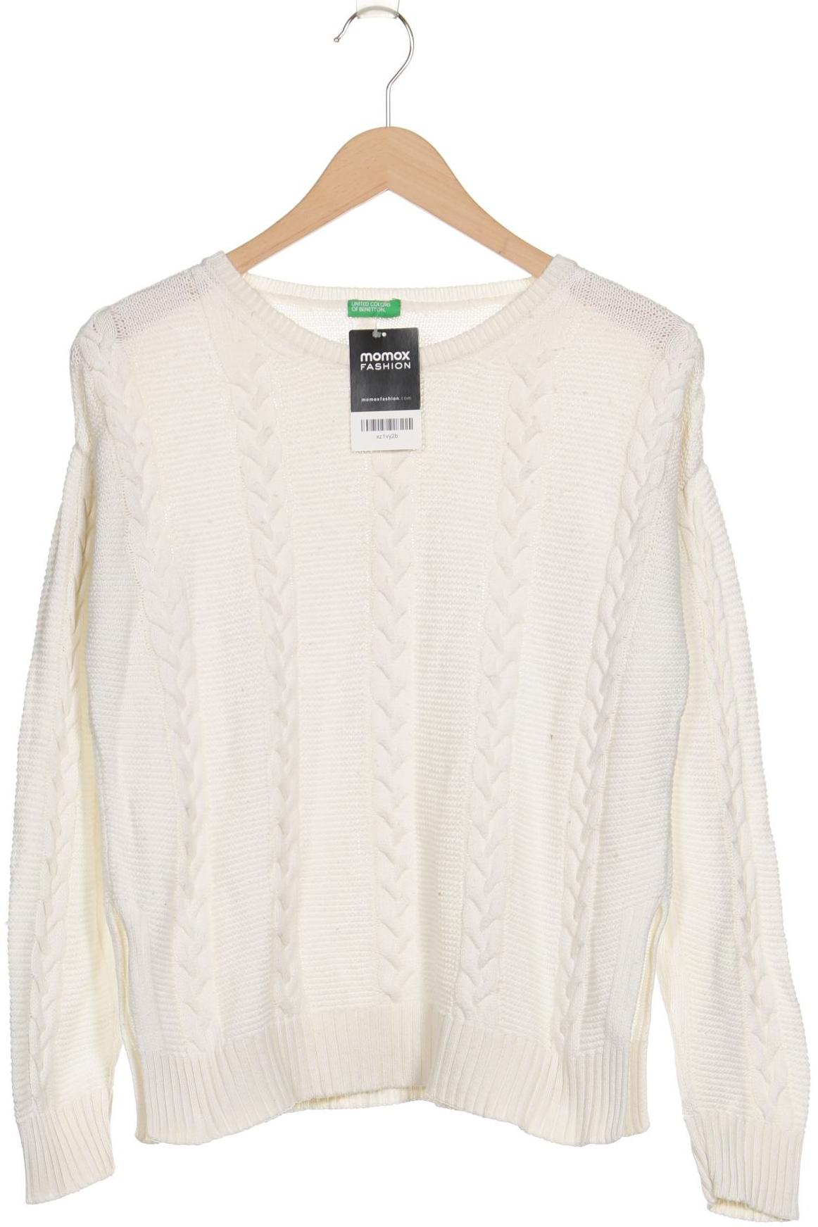 

United Colors OF Benetton Damen Pullover, weiß, Gr. 36