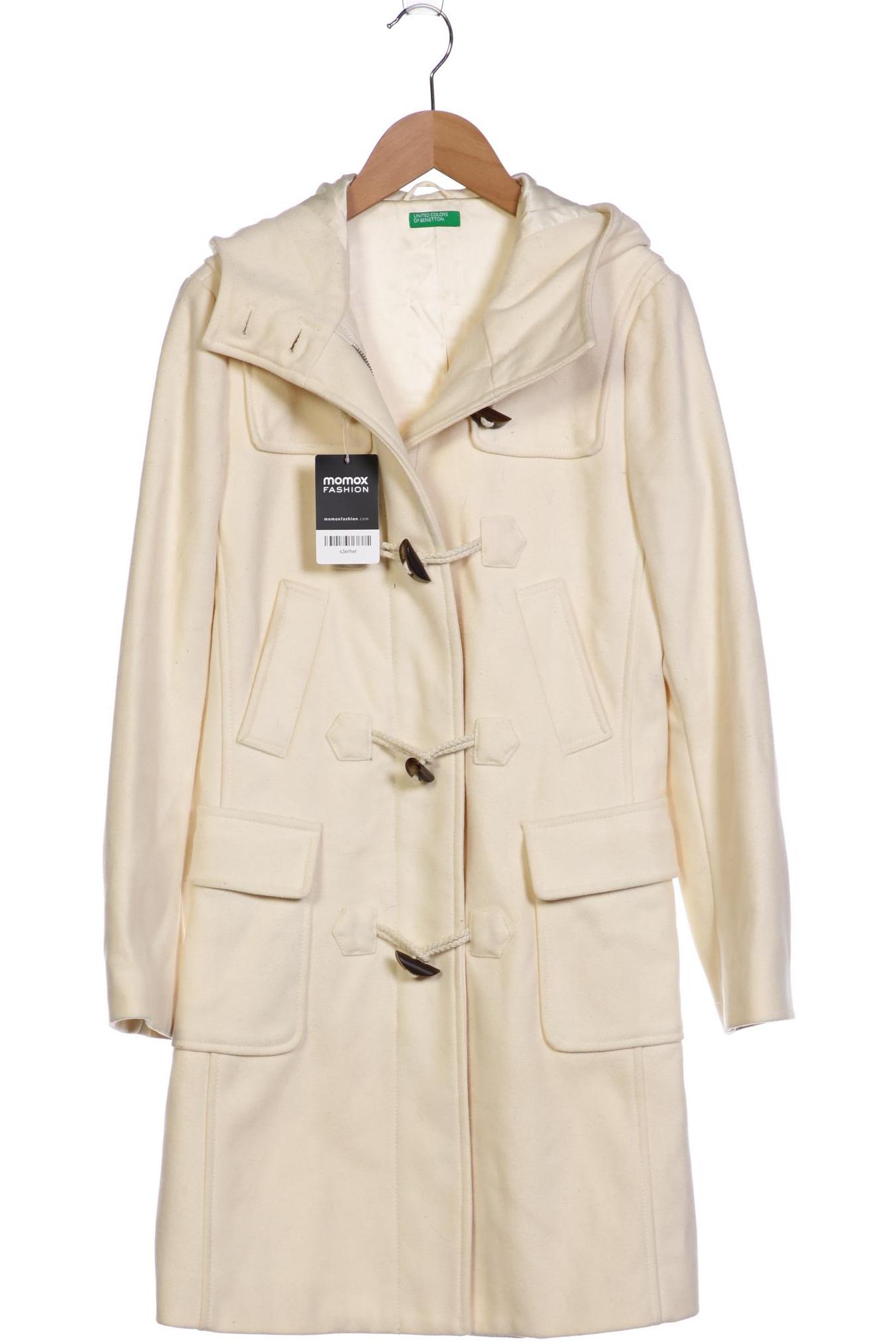

United Colors OF Benetton Damen Mantel, cremeweiß, Gr. 38